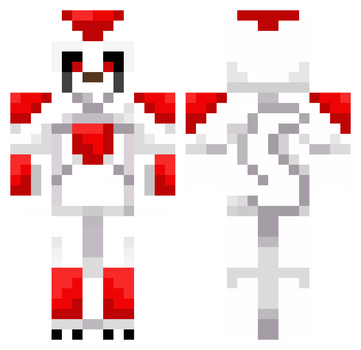 Bugged - security breach Minecraft skin