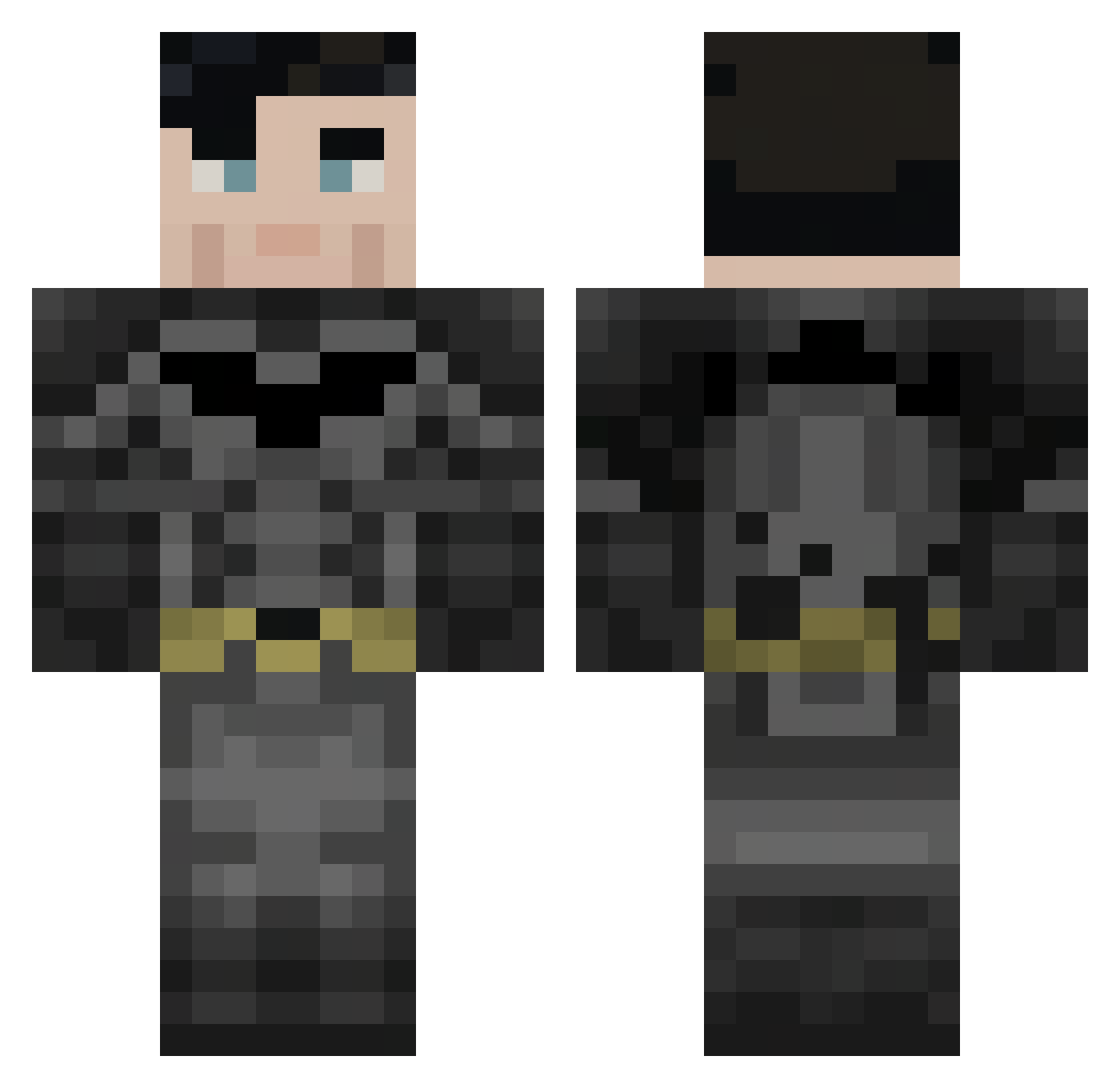 Tobias200706 Minecraft skin, front and back view