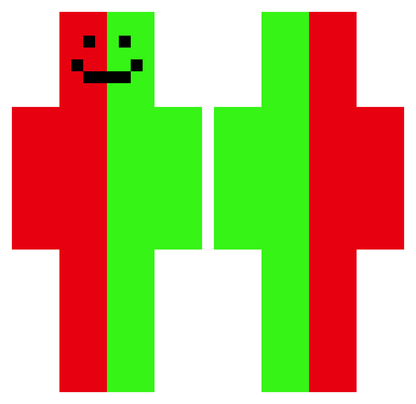 Boris_Bad85 Minecraft skin, front and back view