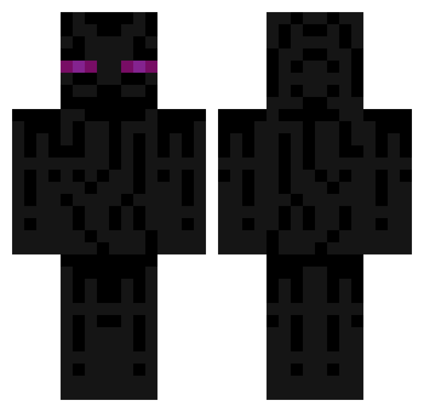 Tofi_Tha_Fat Minecraft skin, front and back view