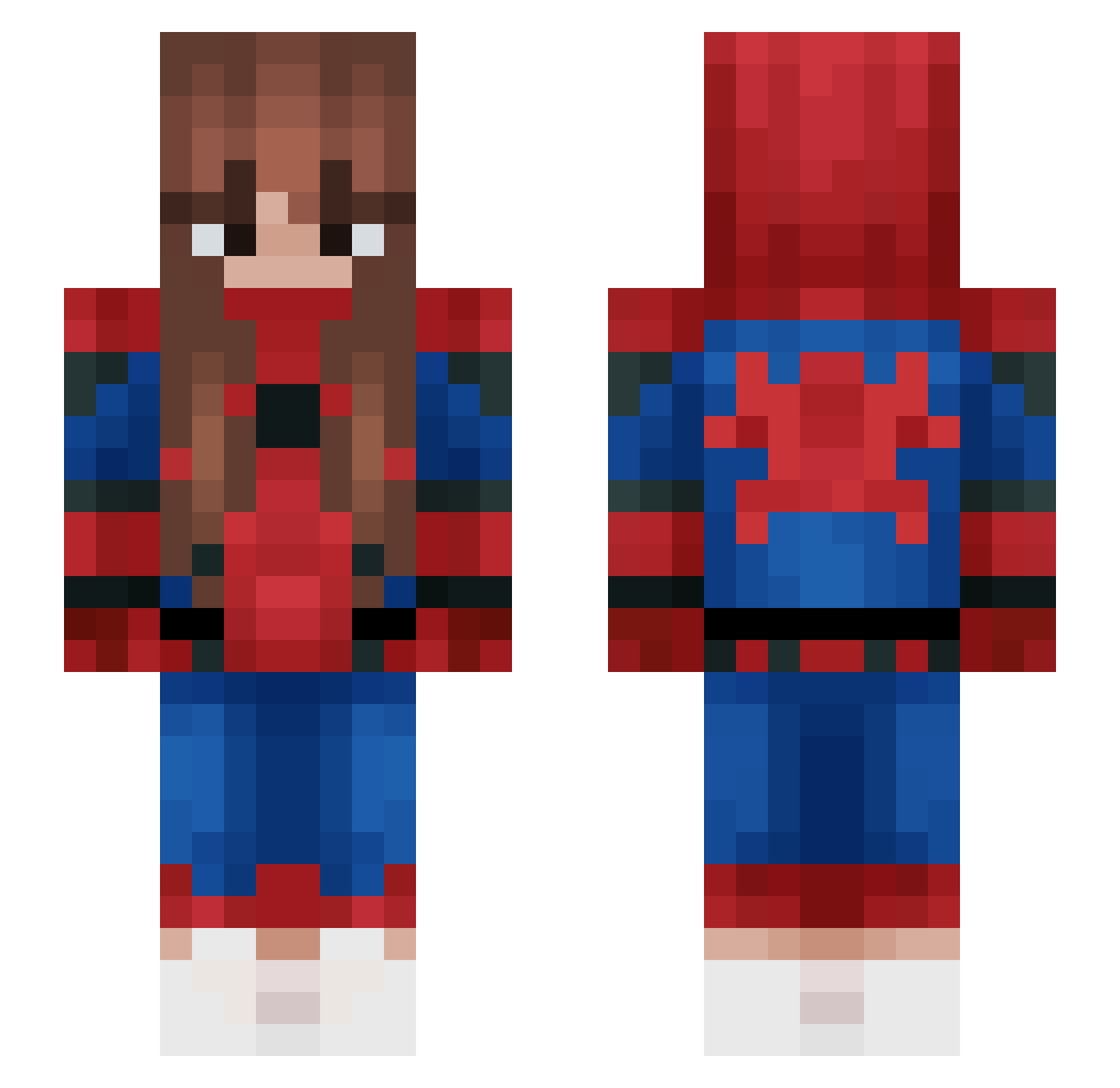 Mochi_AreGood Minecraft skin, front and back view