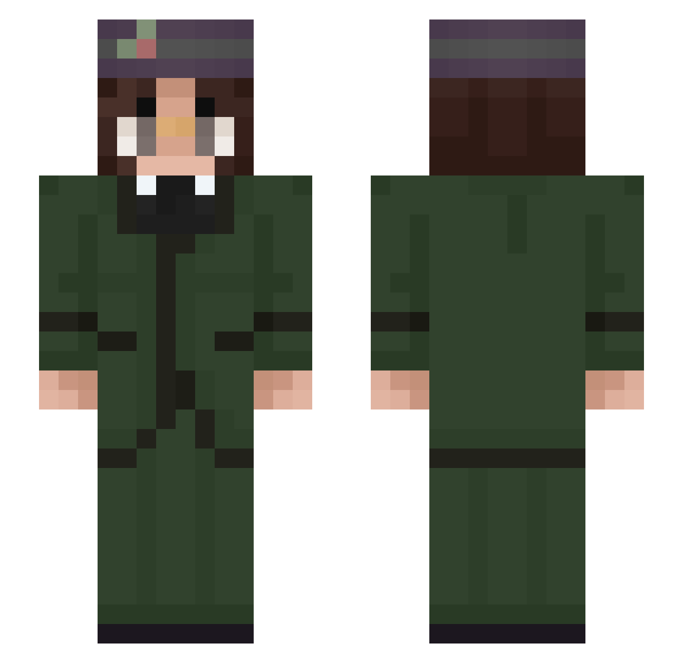 SkipsAhoy_ Minecraft skin, front and back view
