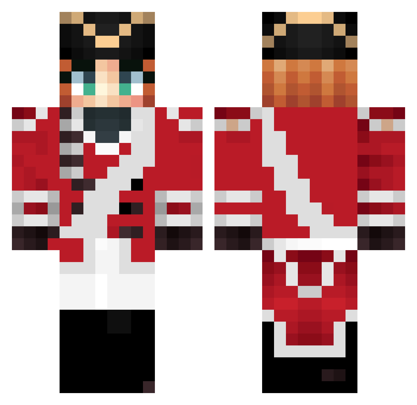 cb_7 Minecraft skin, front and back view