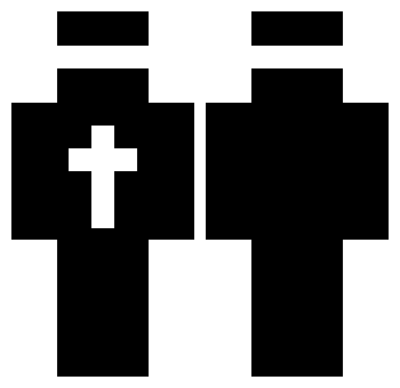 afkvson Minecraft skin, front and back view