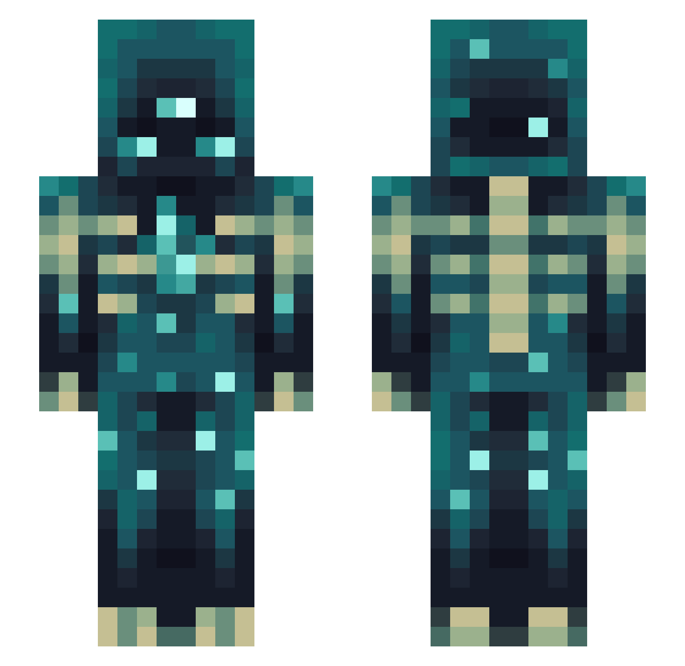 _constance__ Minecraft skin, front and back view
