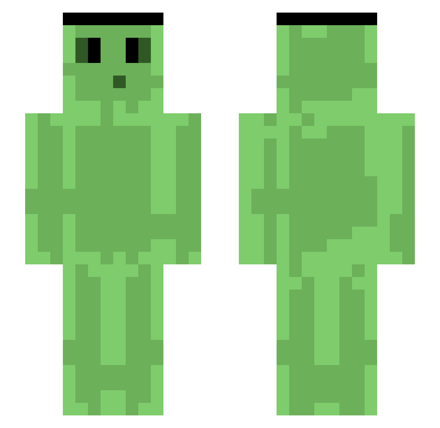 tamago_mc Minecraft skin, front and back view