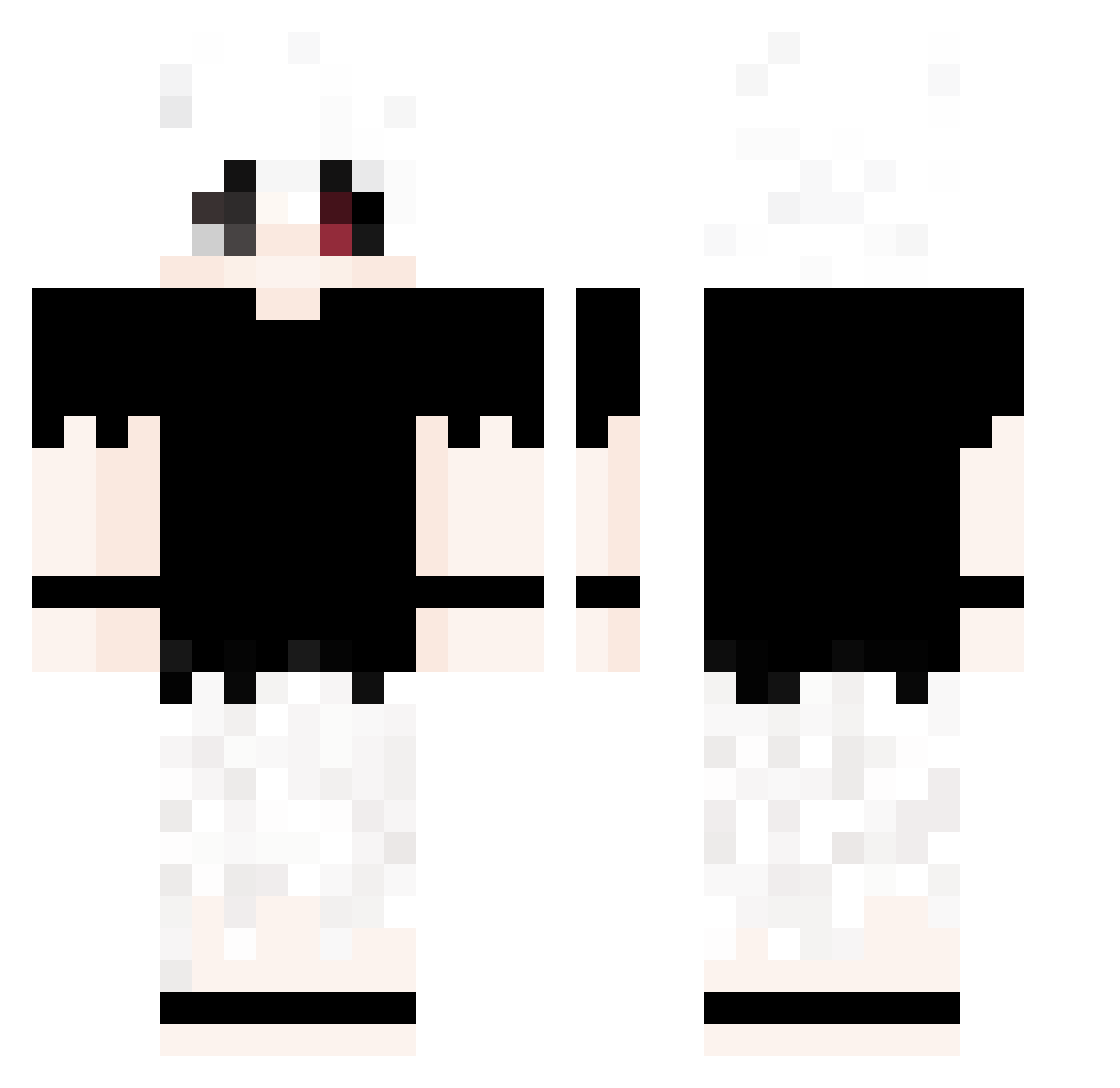 s1mps1to Minecraft skin, front and back view