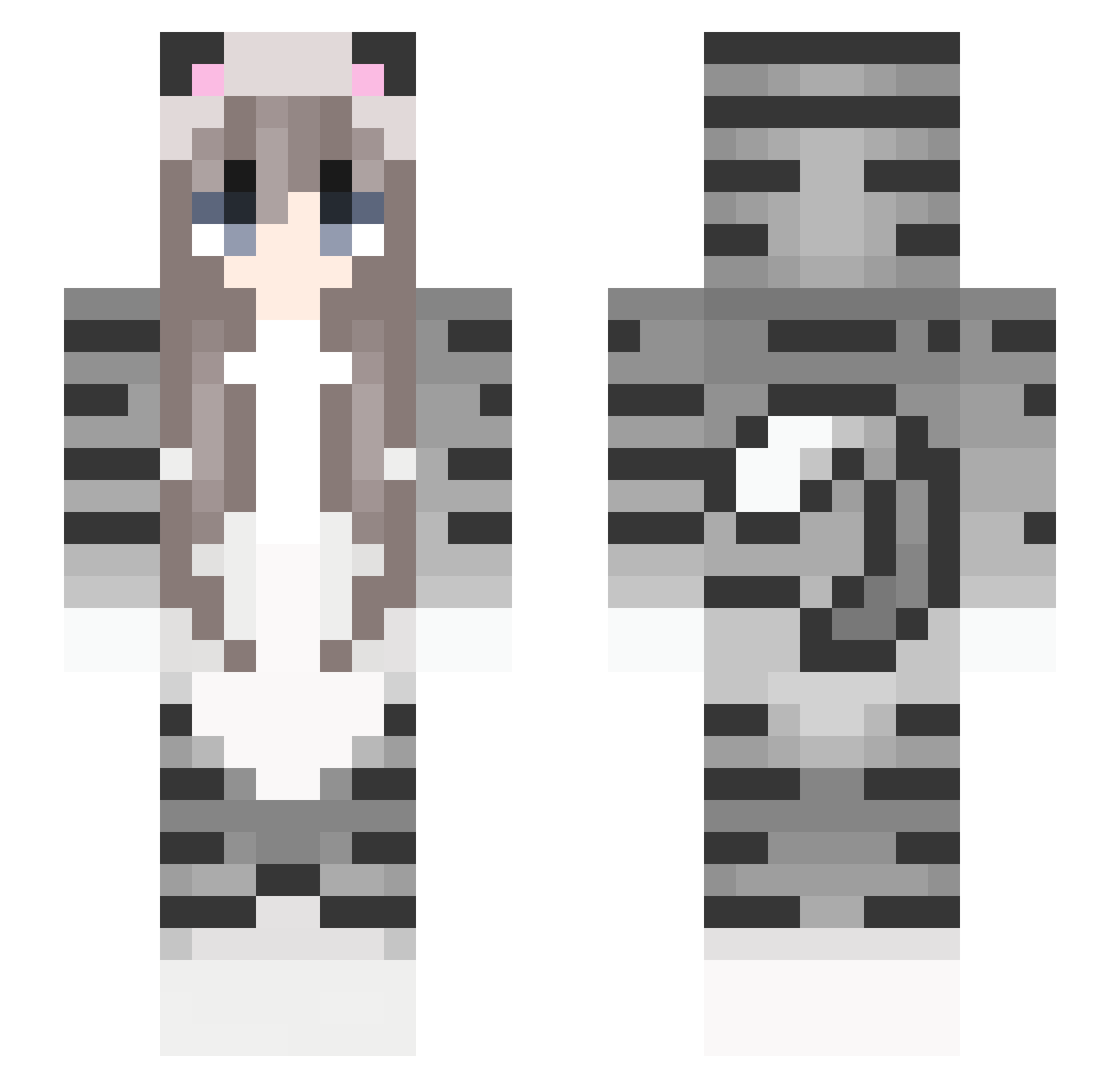 MOTHERSH1P Minecraft skin, front and back view