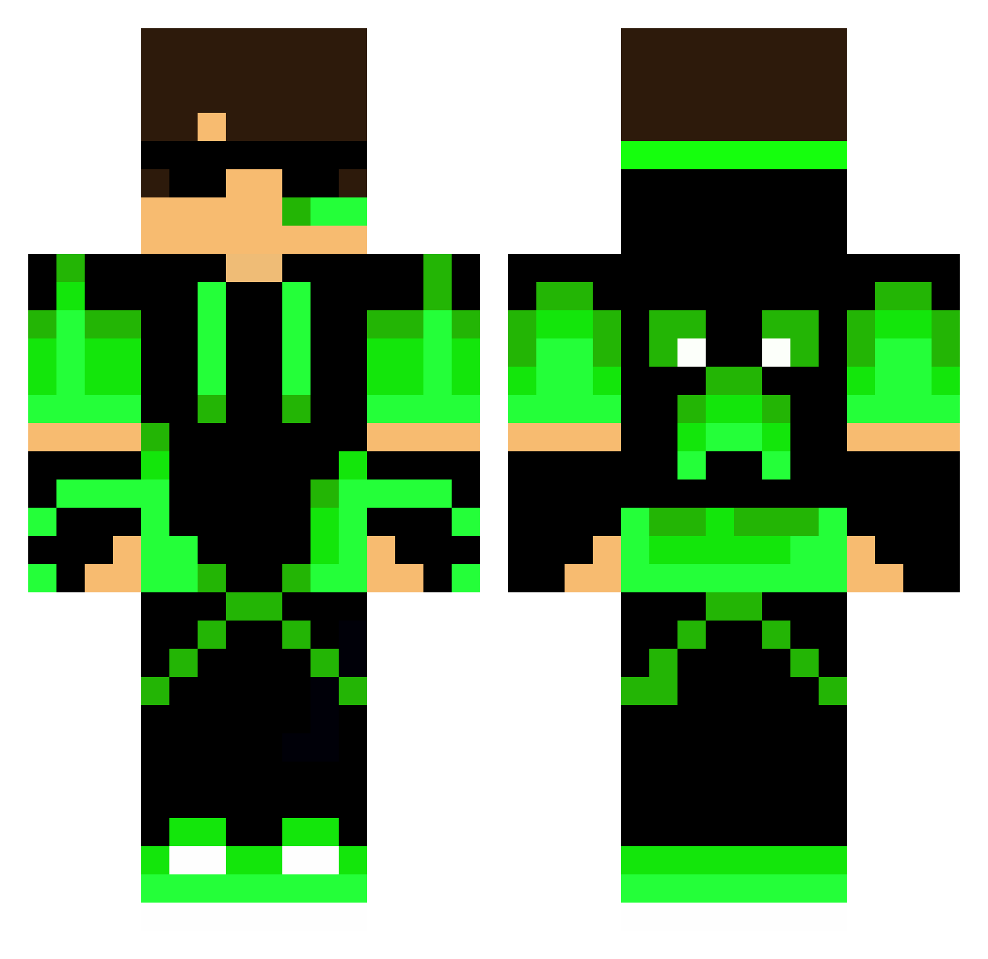 henrylg_123 Minecraft skin, front and back view