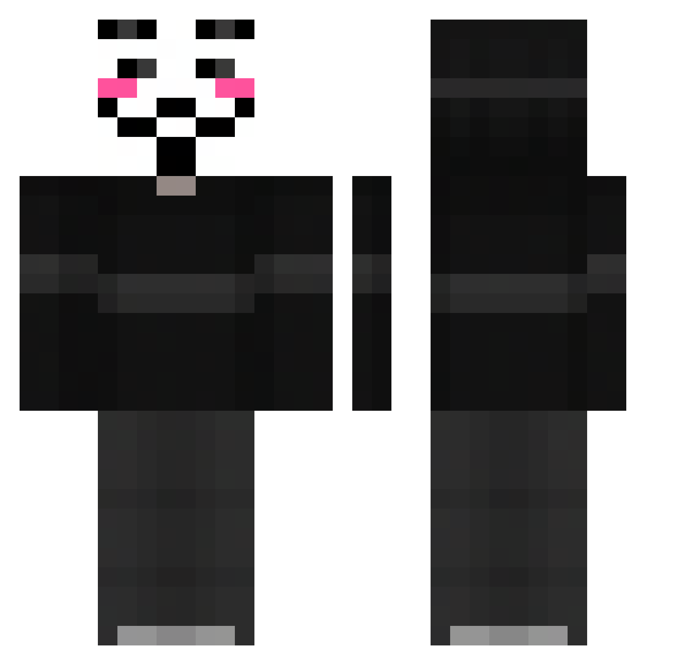 yicoolyt Minecraft skin, front and back view