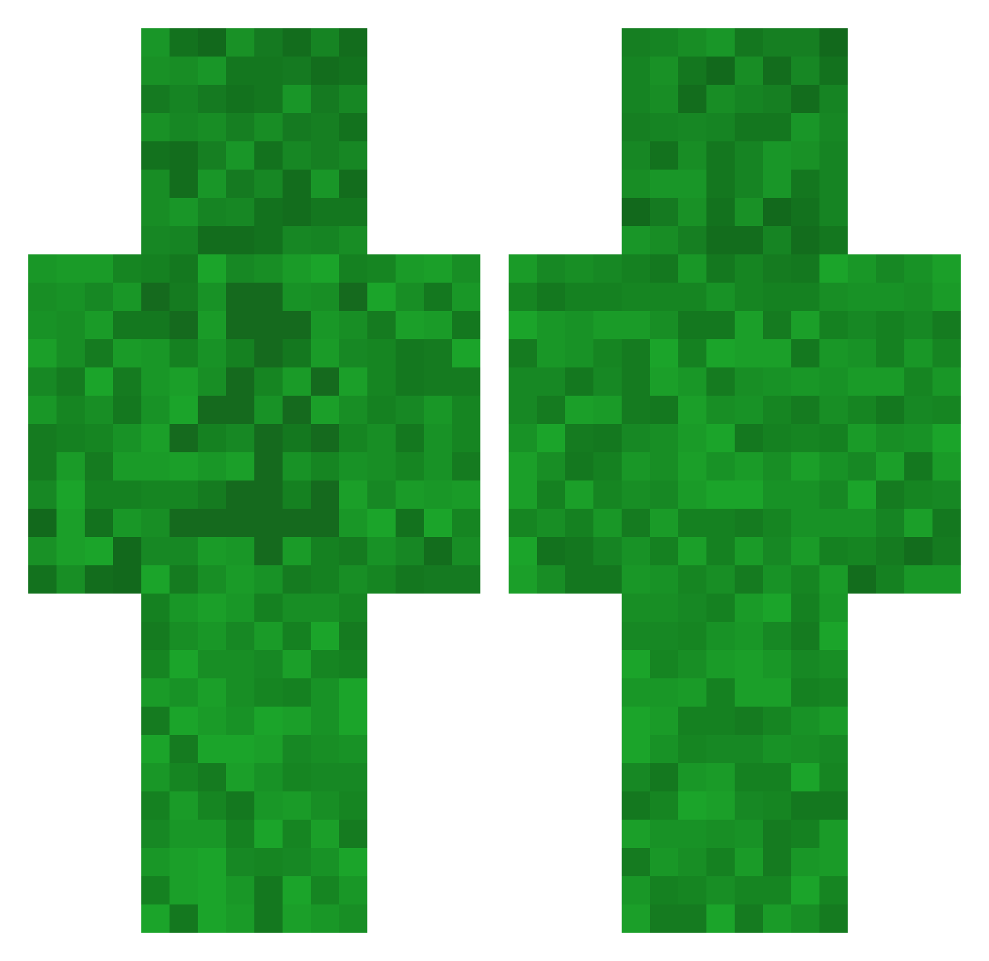 TheJo44 Minecraft skin, front and back view