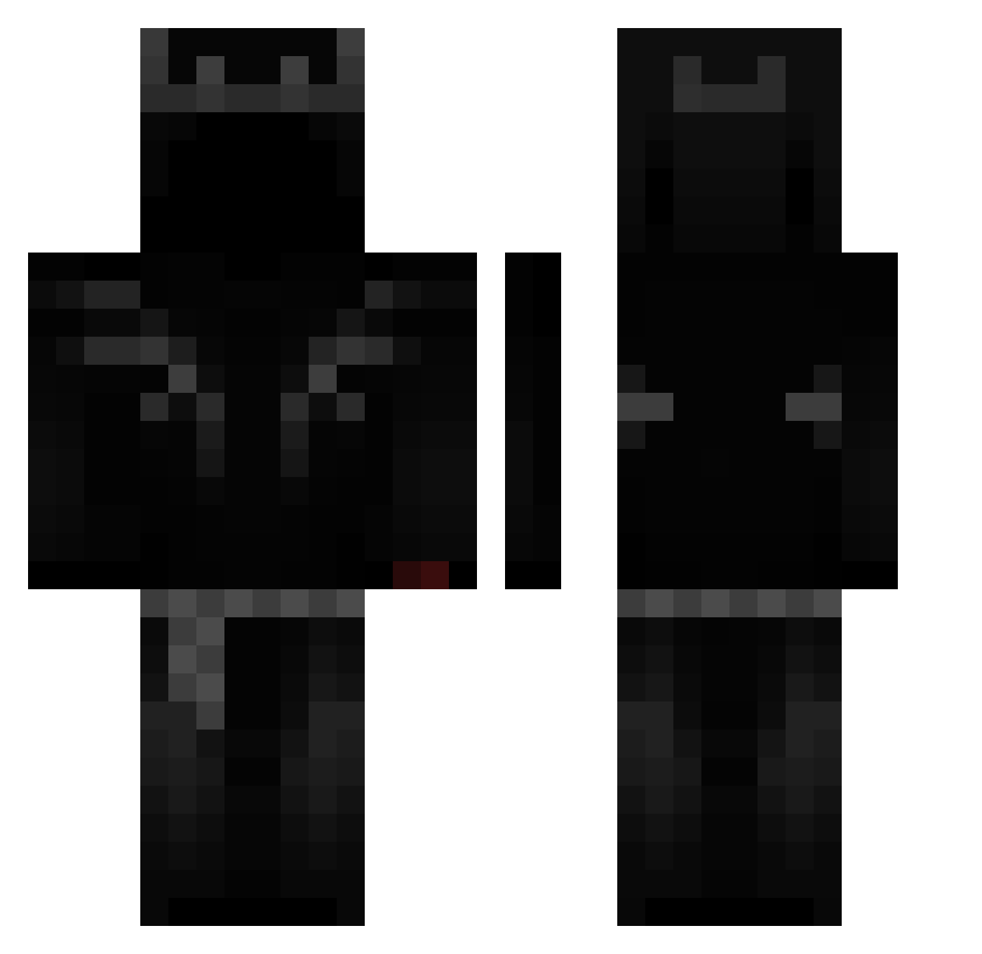 TomateQuiGronde Minecraft skin, front and back view