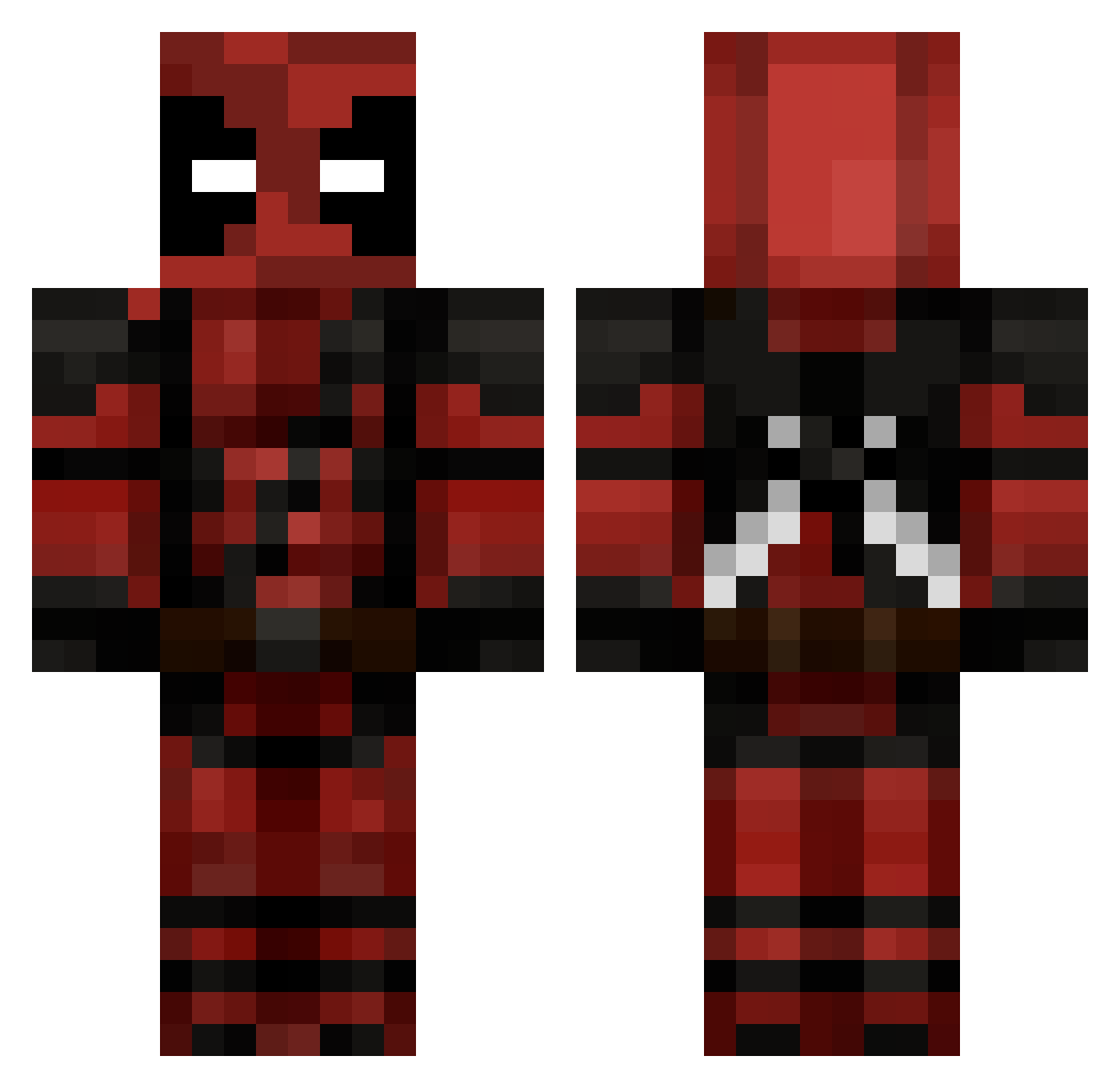 Adi_Rizzler Minecraft skin, front and back view