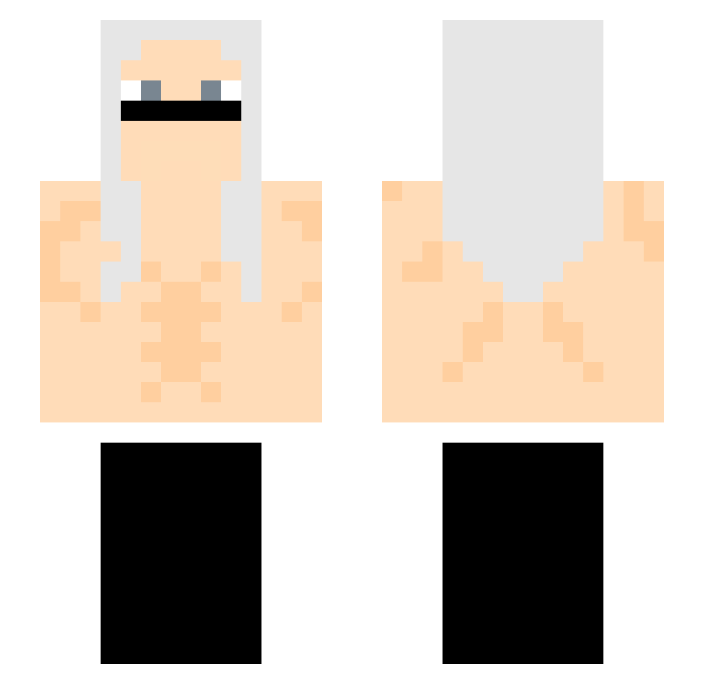 freshy232323 Minecraft skin, front and back view
