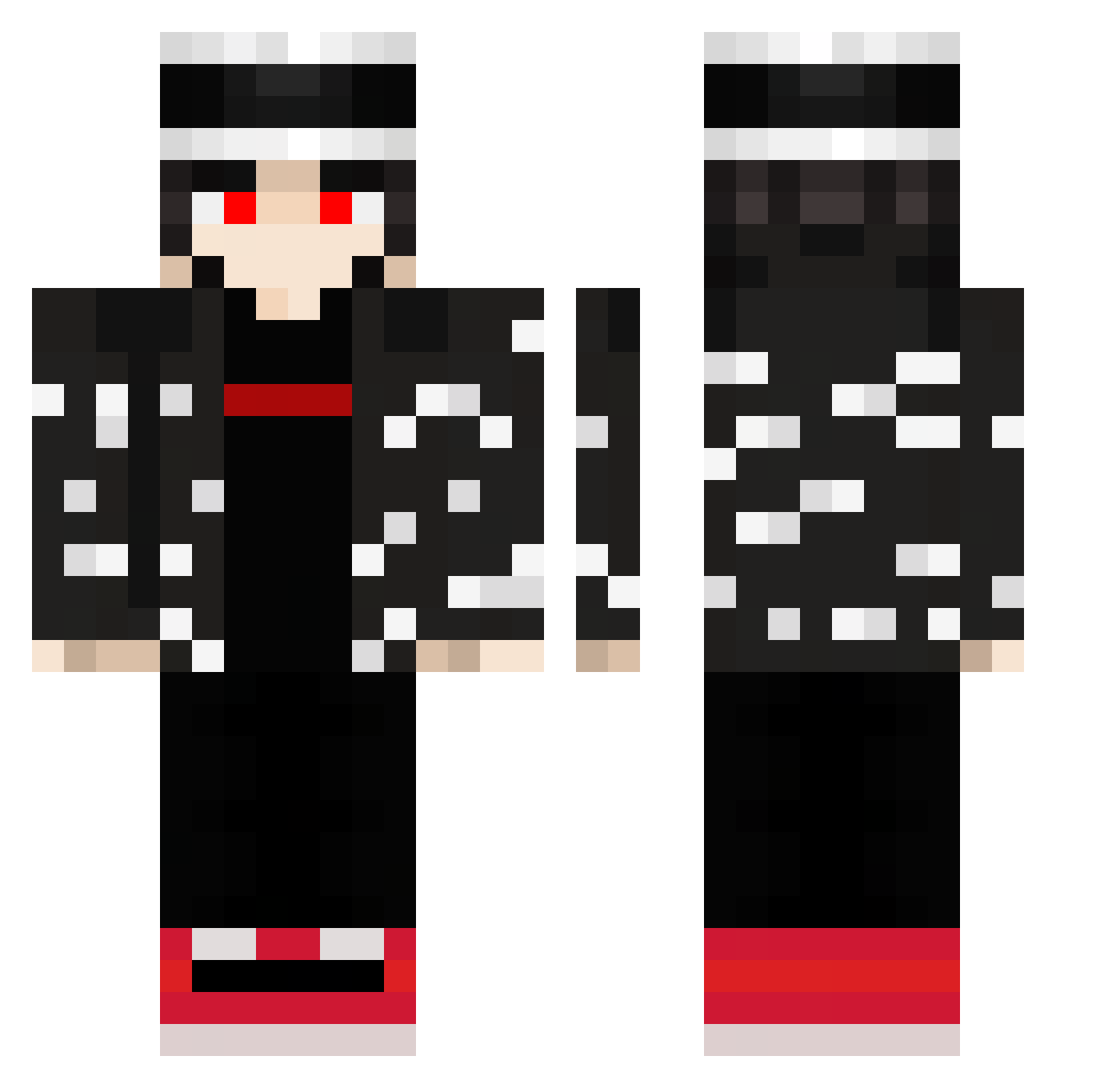 _Shaqz_ Minecraft skin, front and back view