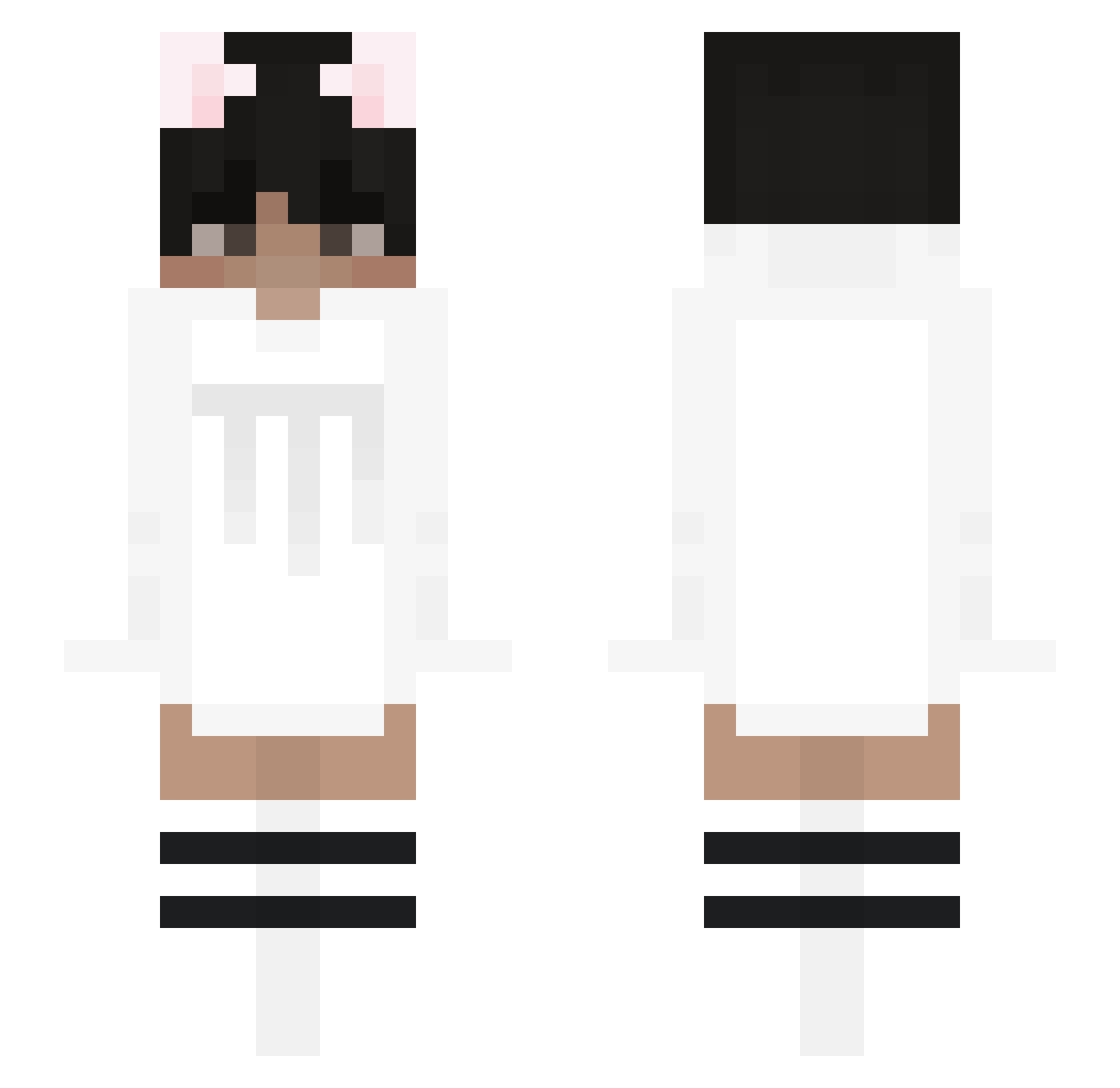 komolyfickoezitt Minecraft skin, front and back view