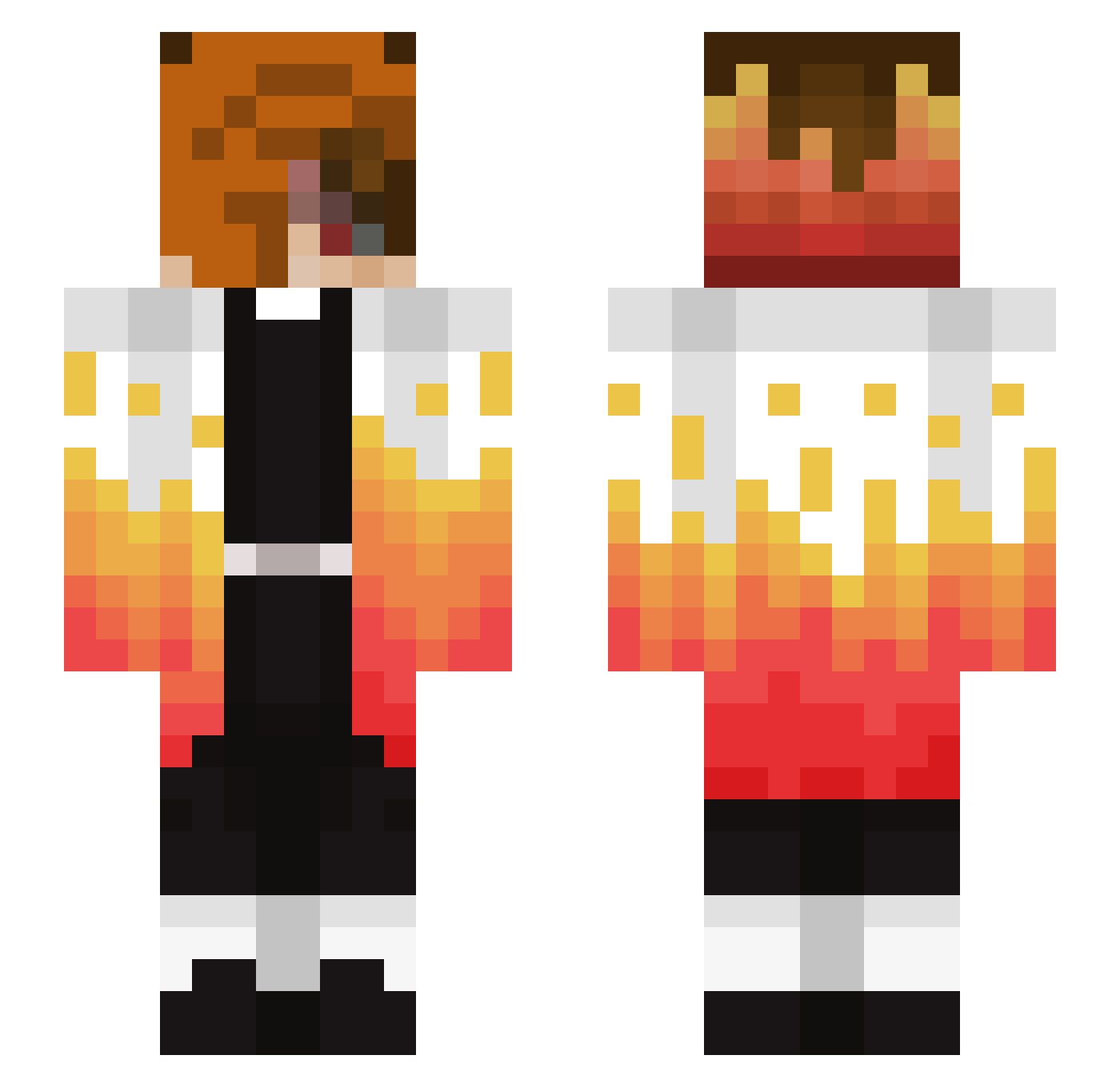 Sceptic__ Minecraft skin, front and back view