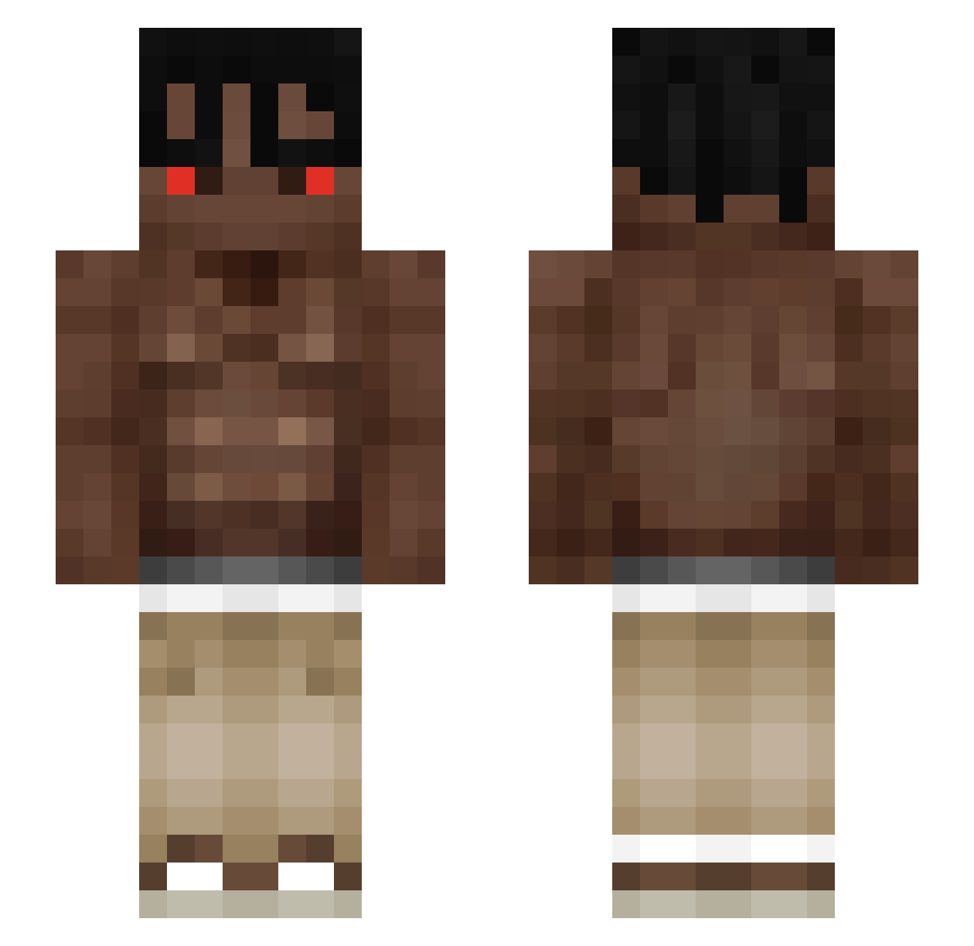 falko__ Minecraft skin, front and back view