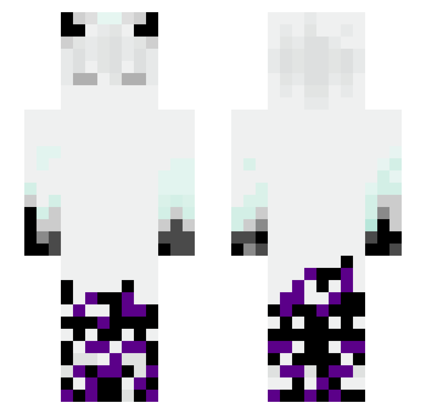 Suryz__ Minecraft skin, front and back view