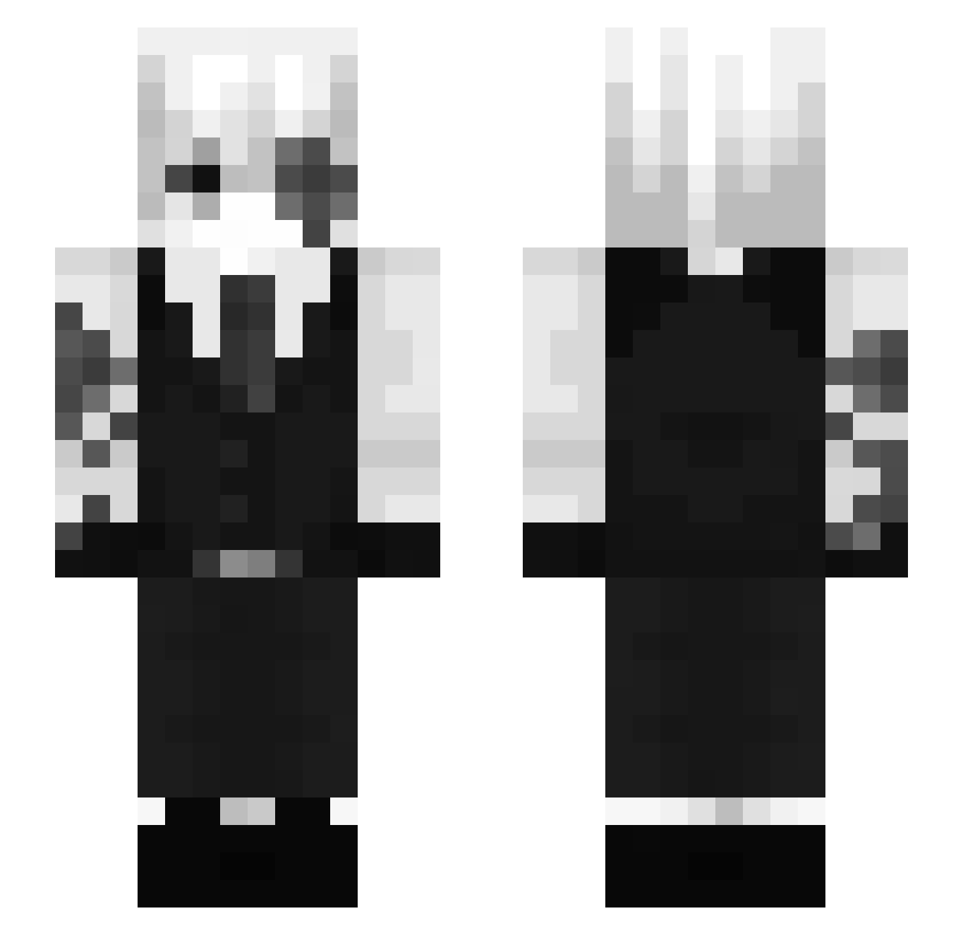 ONNIANN Minecraft skin, front and back view