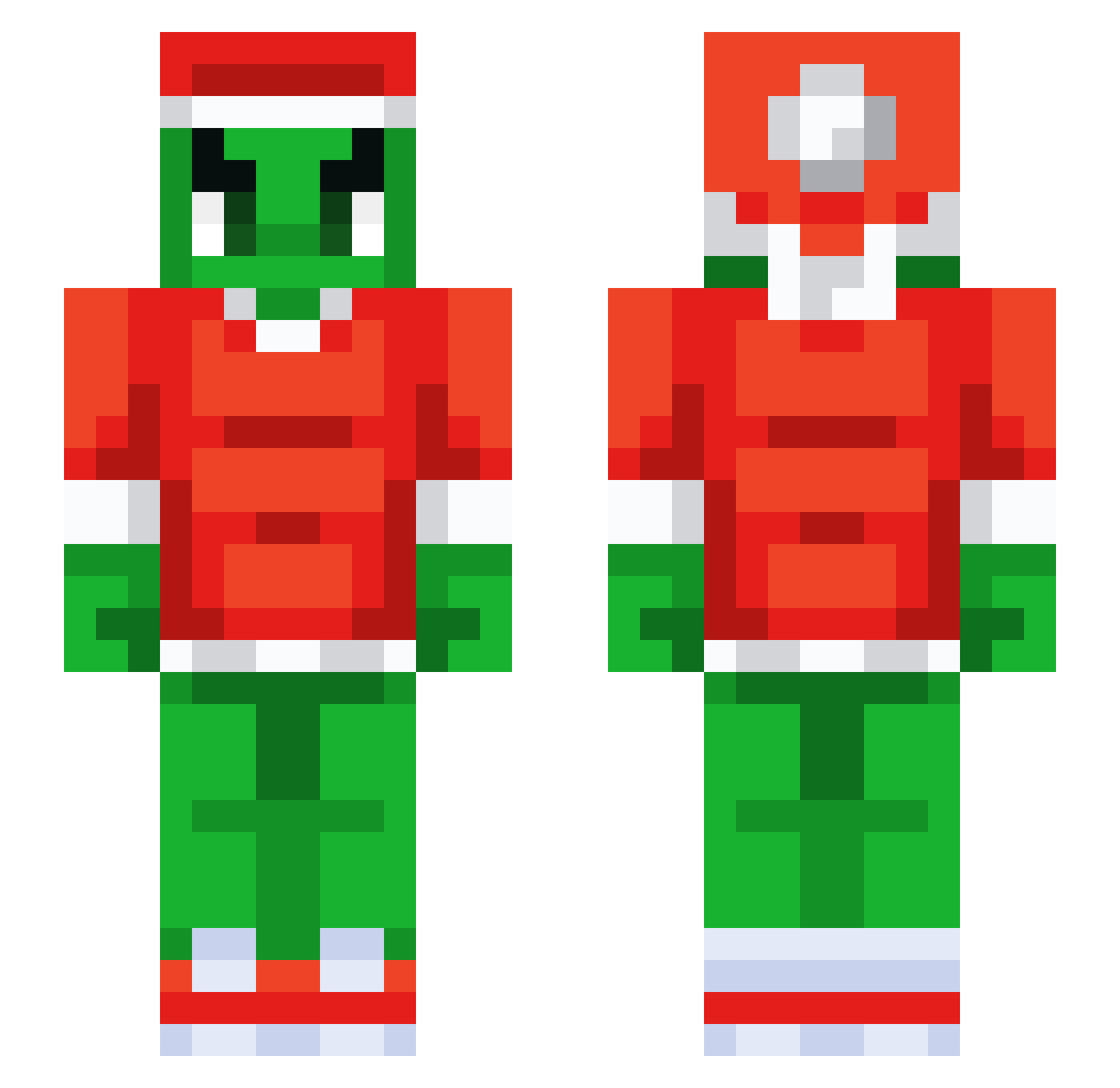 GooodSoupp Minecraft skin, front and back view