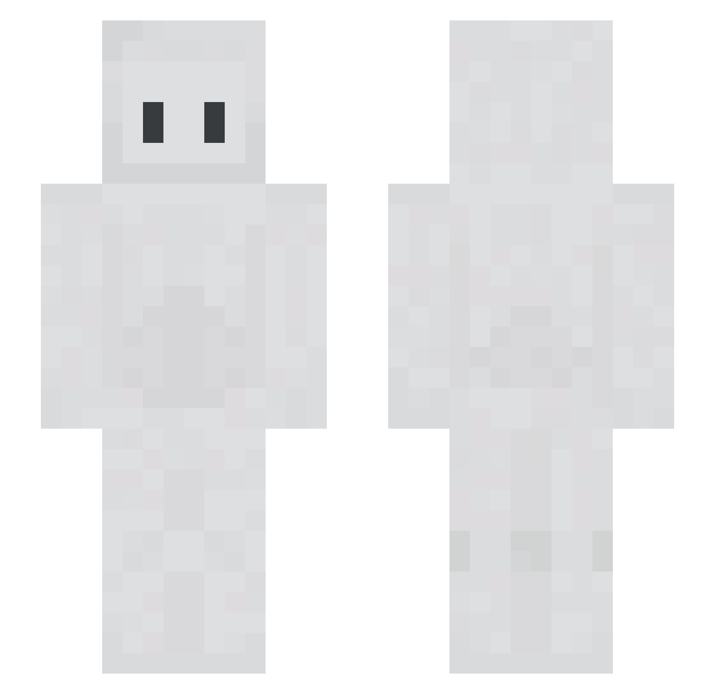 eriQuuu Minecraft skin, front and back view