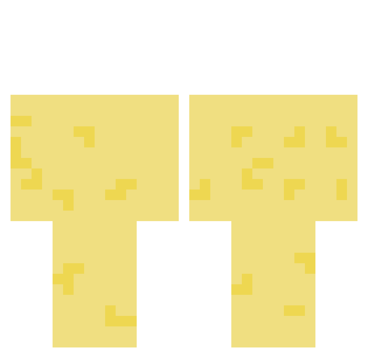 Nxappy Minecraft skin, front and back view