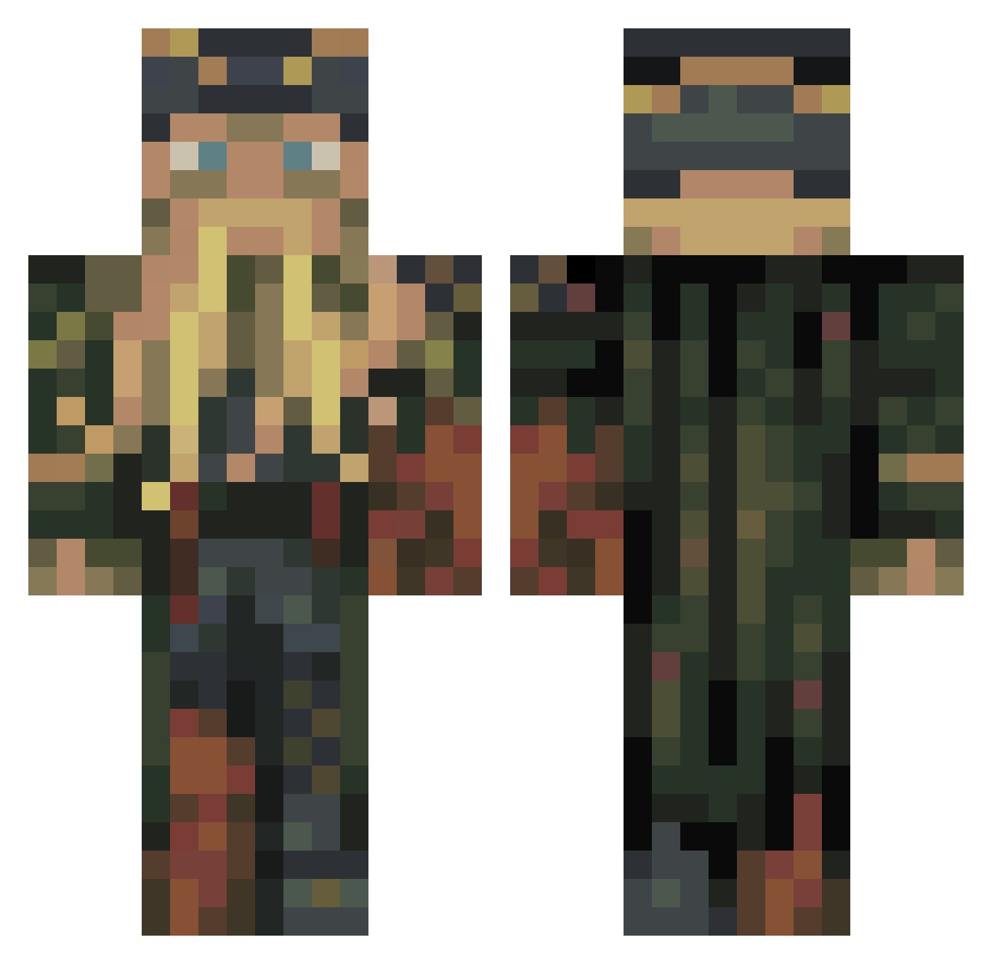 Babbacchione - davy jones Minecraft skin