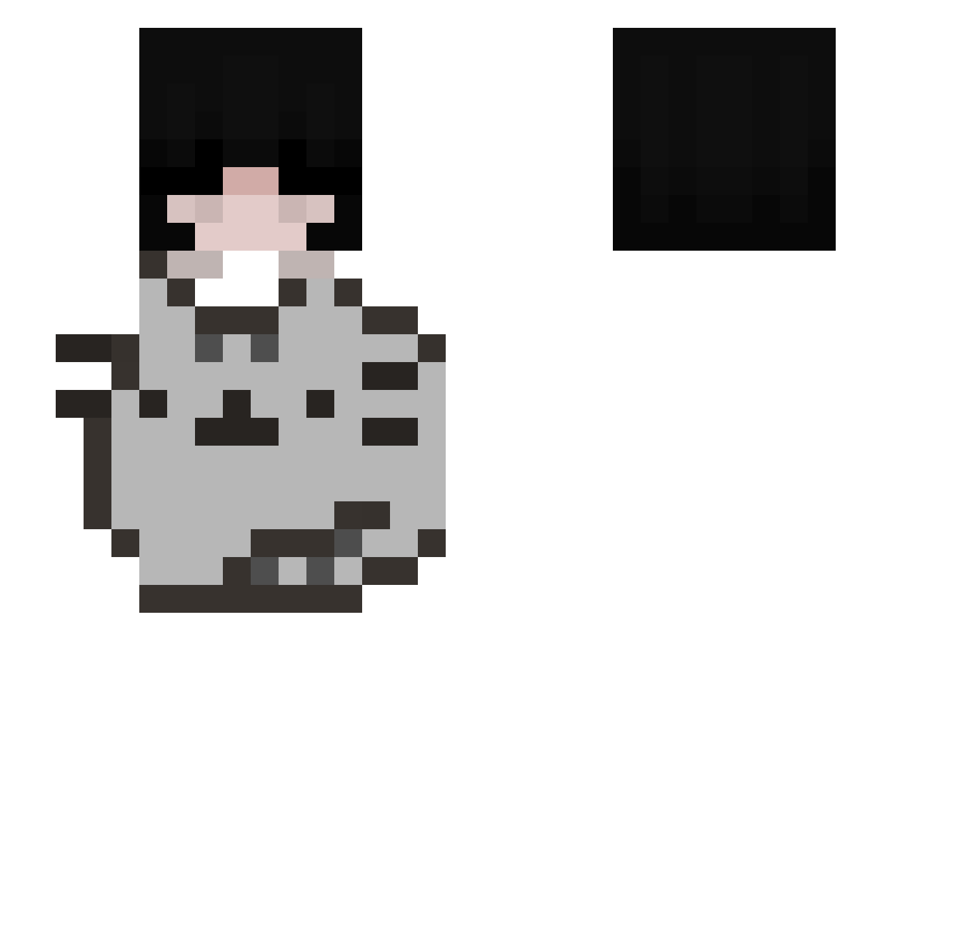latenighttalking Minecraft skin, front and back view