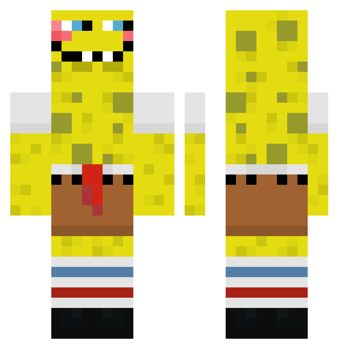 _matt_cash Minecraft skin, front and back view
