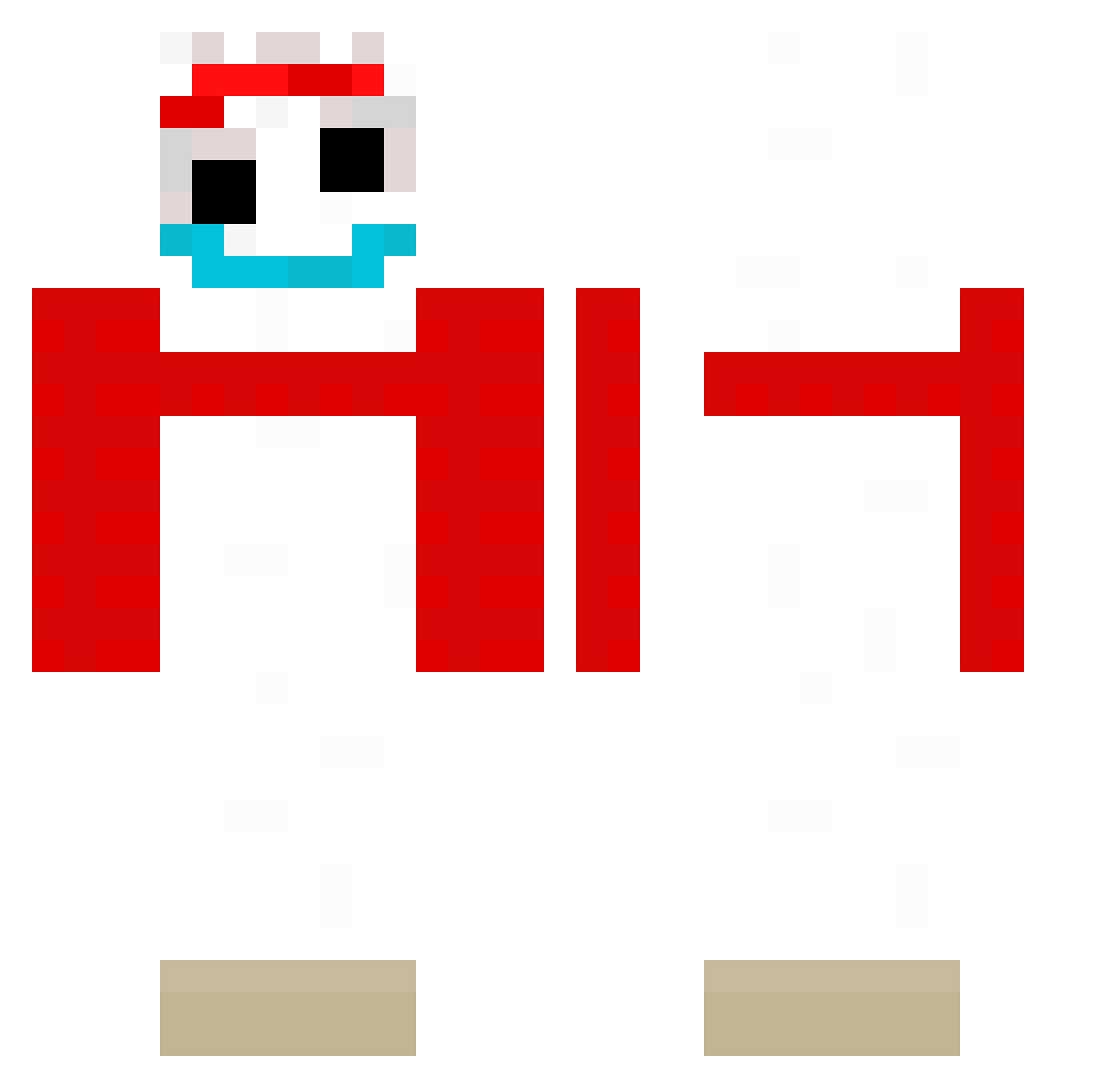 Rockit_Man24 Minecraft skin, front and back view