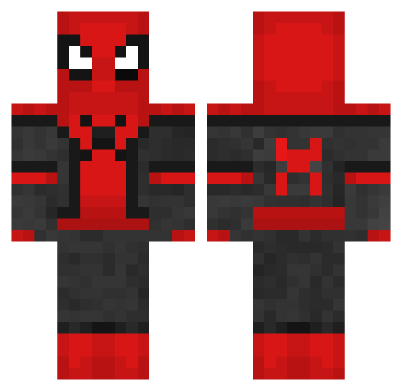 Elpi_06 Minecraft skin, front and back view