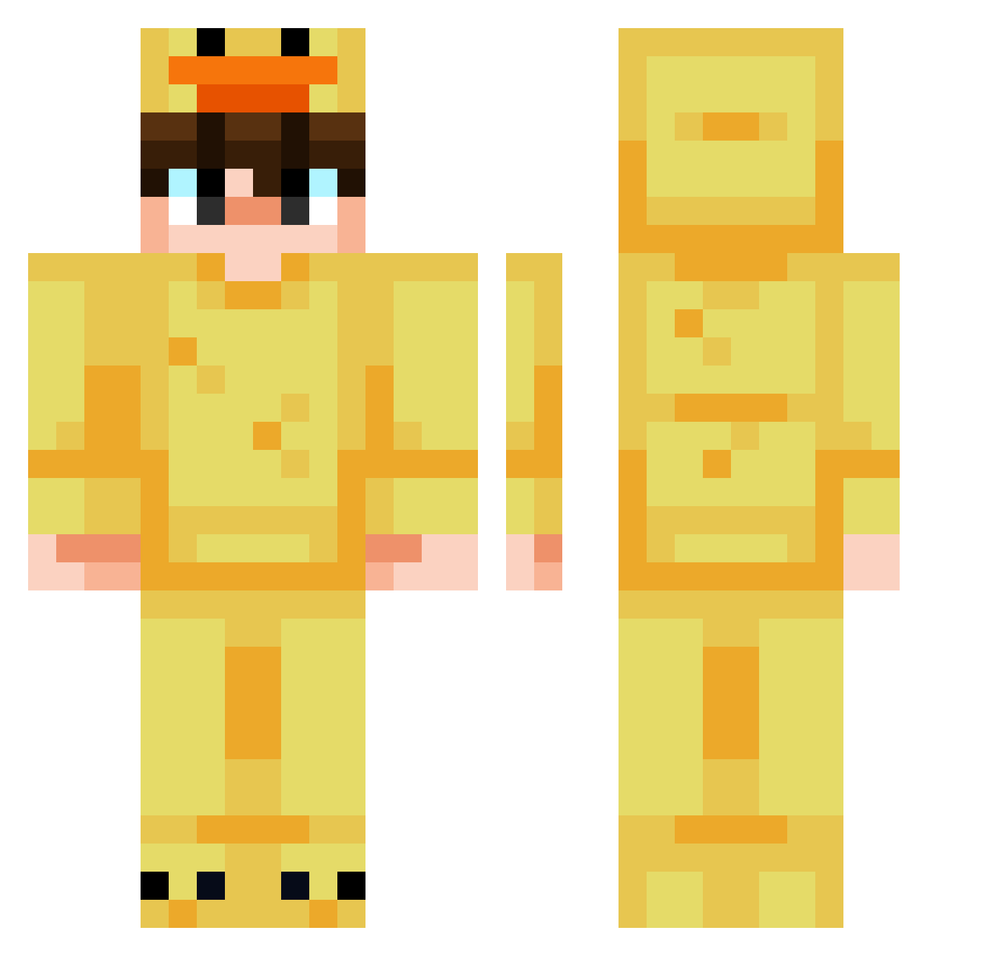 r1nny_ Minecraft skin, front and back view