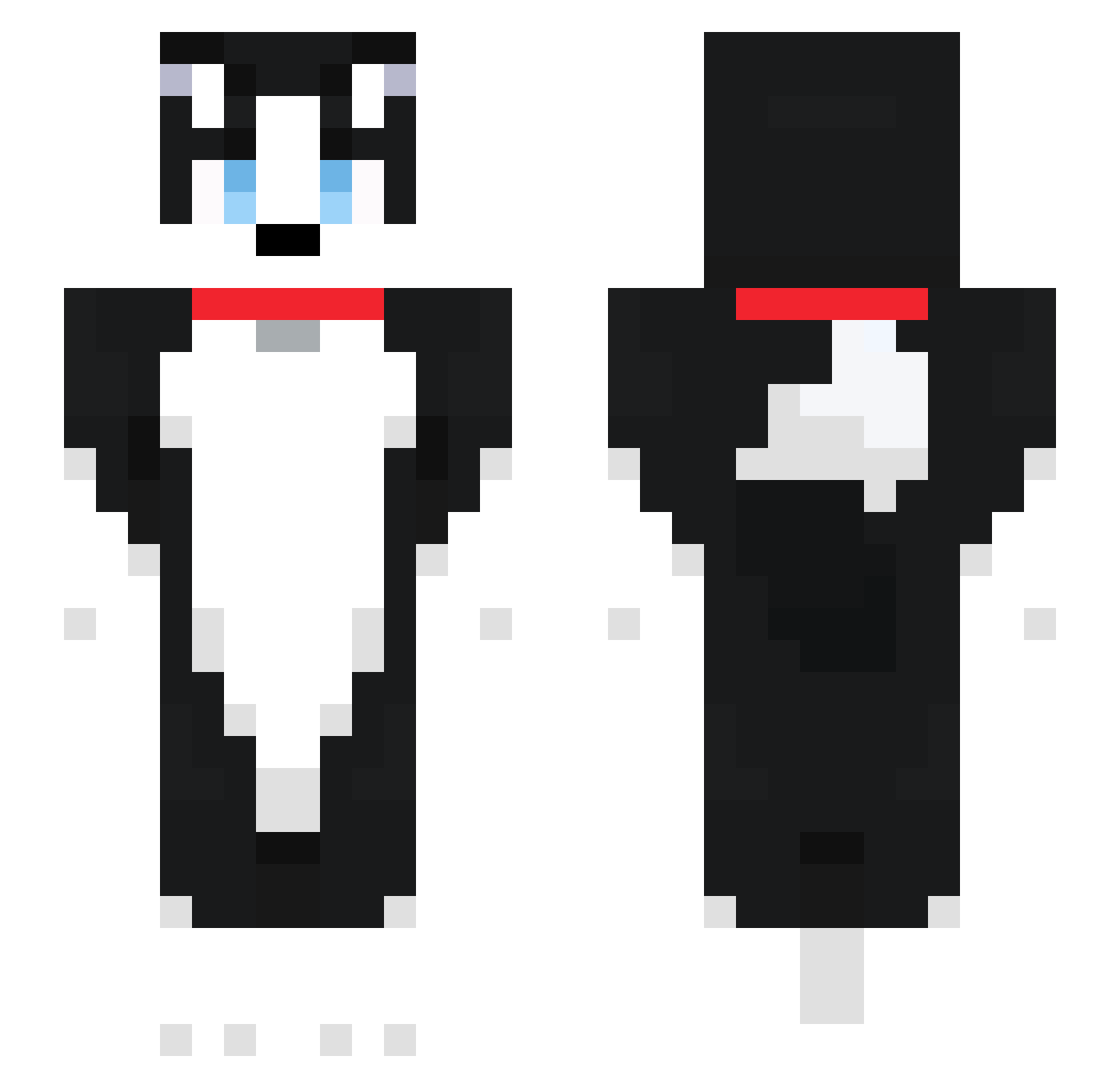MYYOOMI_C137 Minecraft skin, front and back view