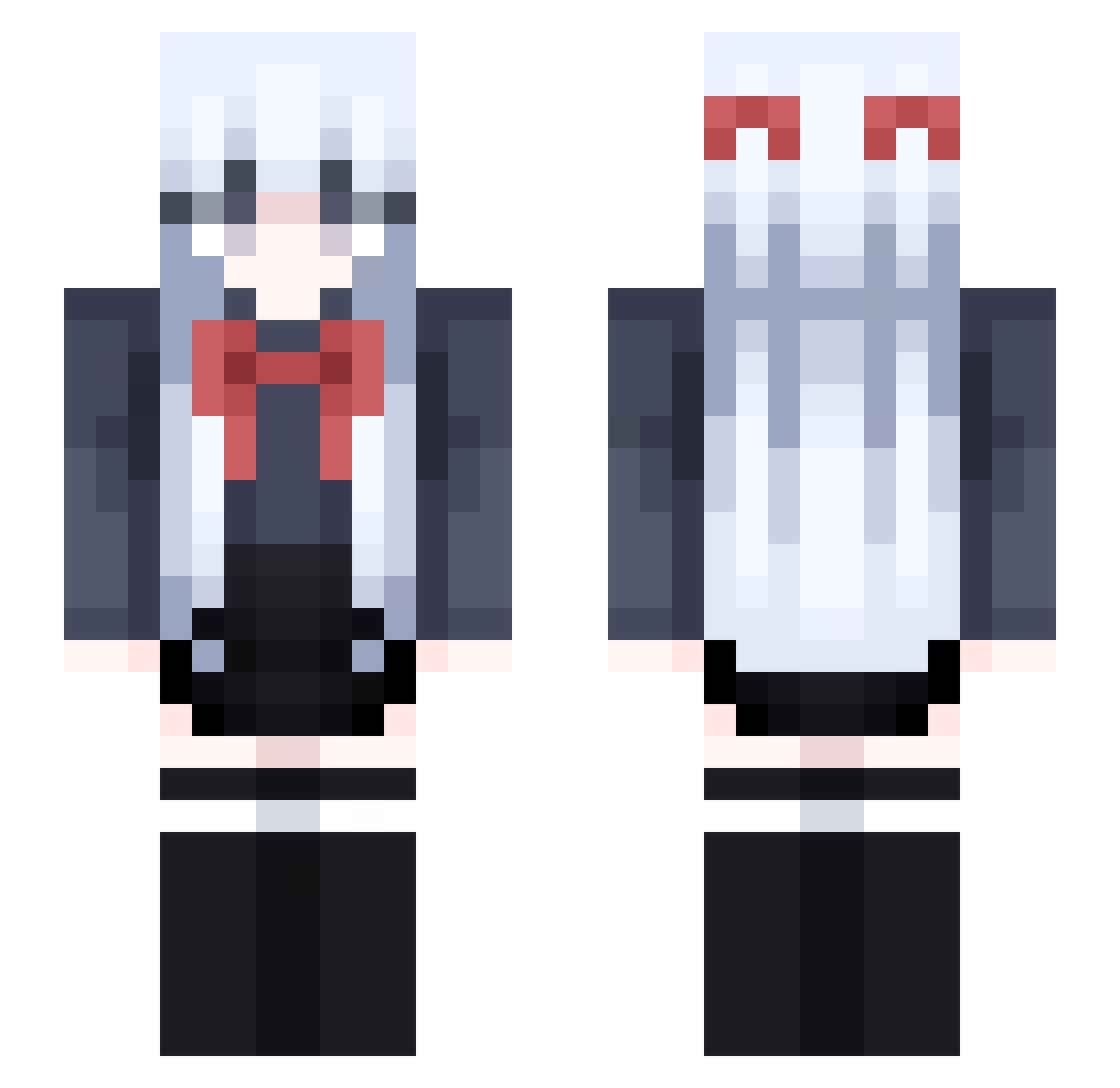 wuying_cl2 Minecraft skin, front and back view
