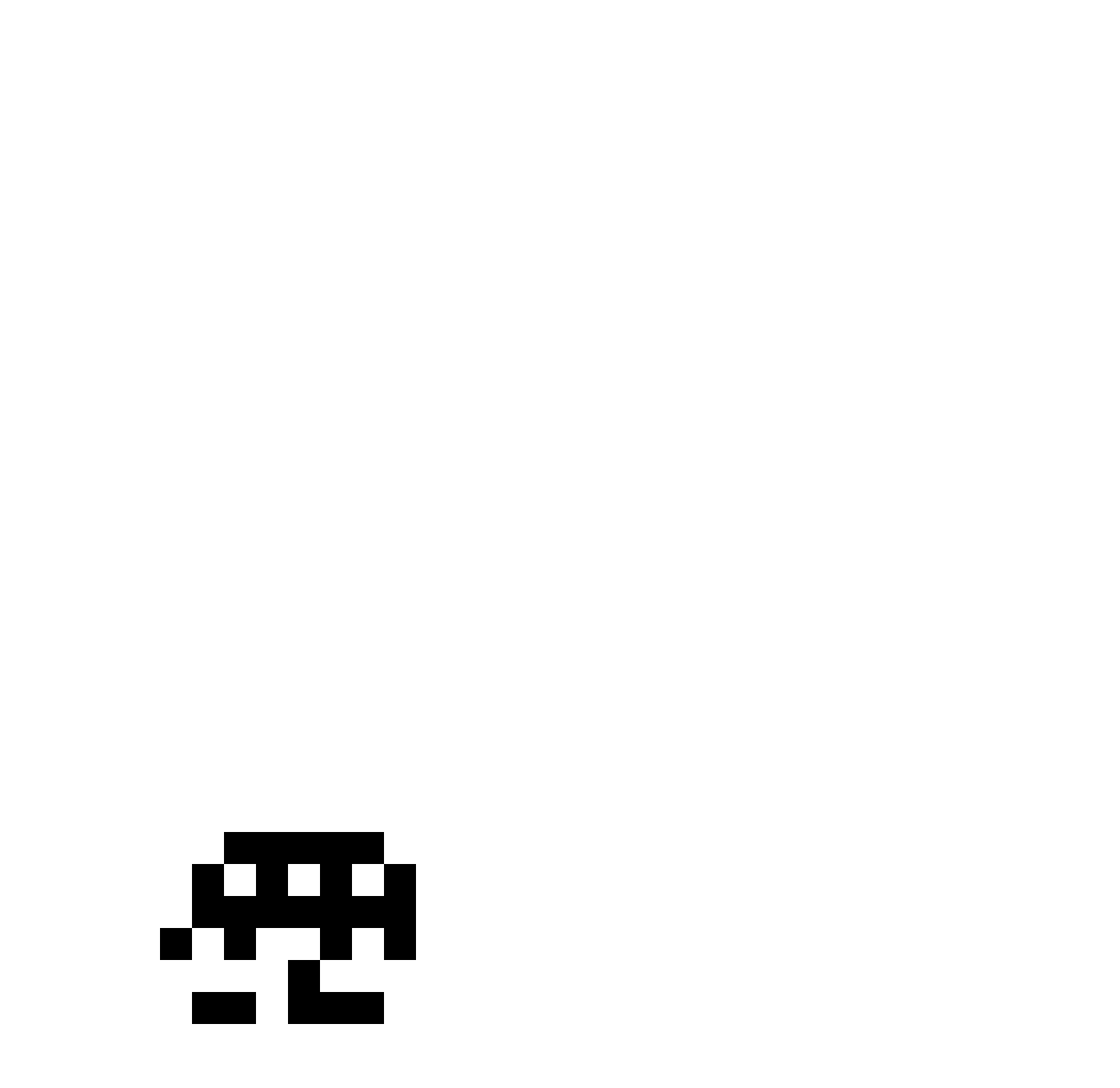 pr9tected Minecraft skin, front and back view