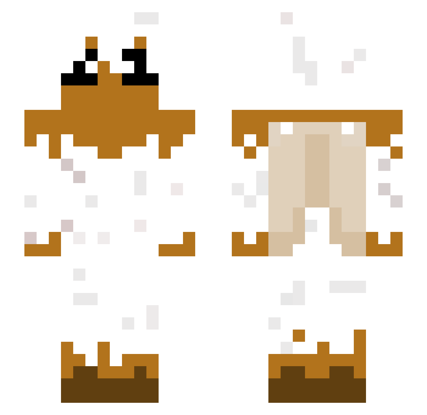 VumGPorto Minecraft skin, front and back view
