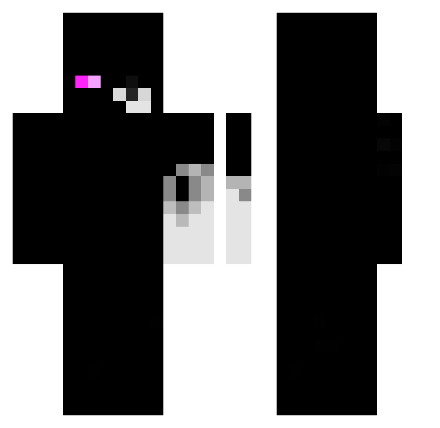 spe4k_ Minecraft skin, front and back view