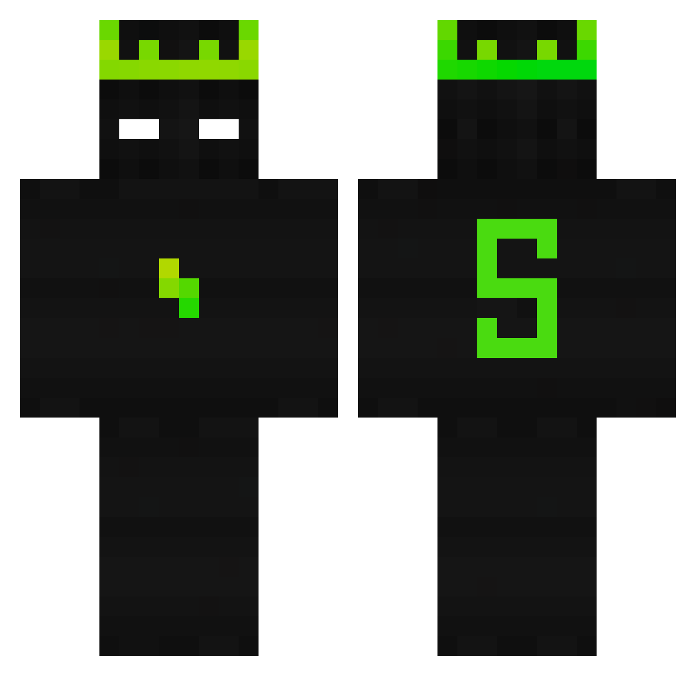 SpitefulGull902 Minecraft skin, front and back view