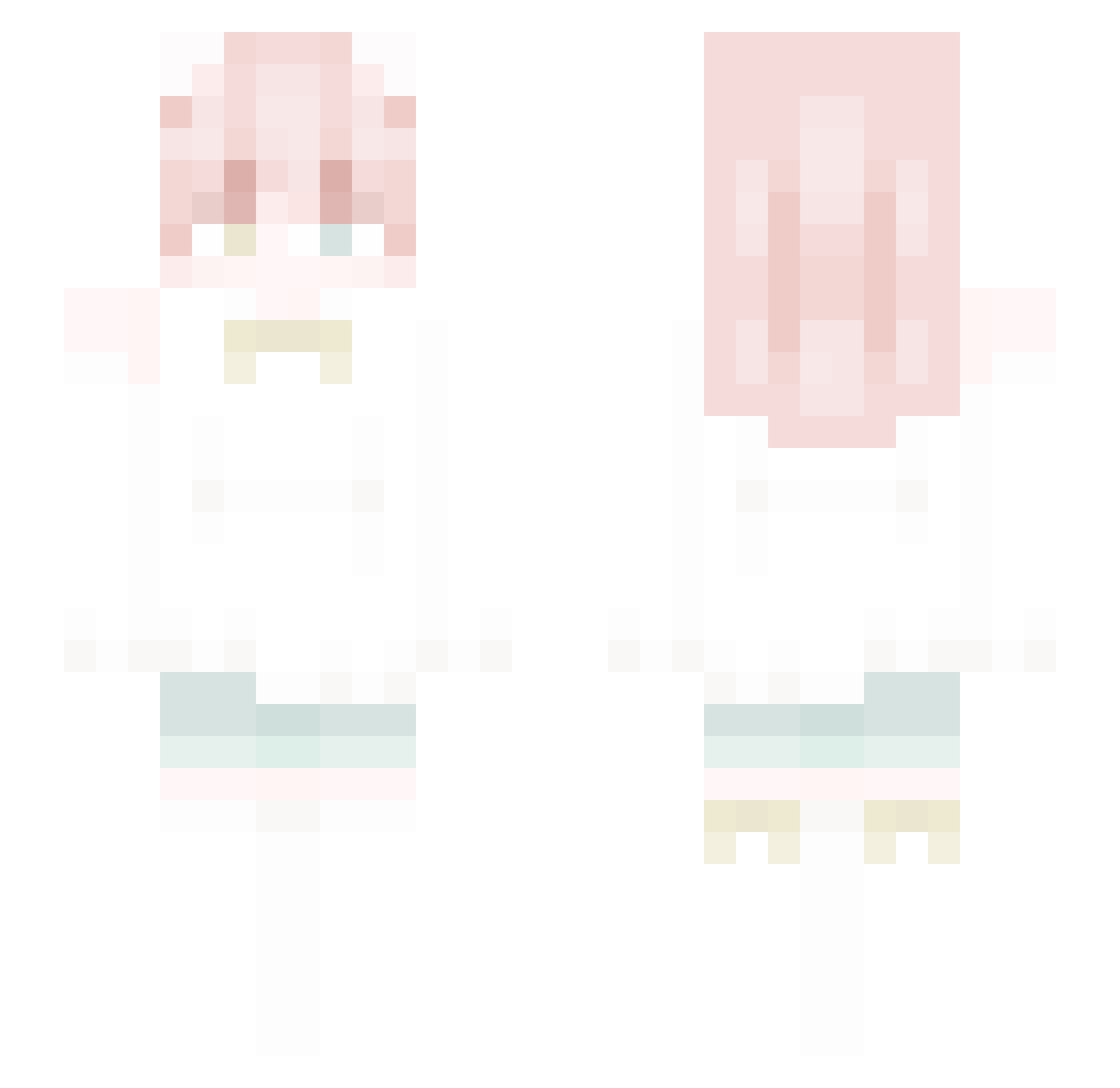 Larry2009 Minecraft skin, front and back view
