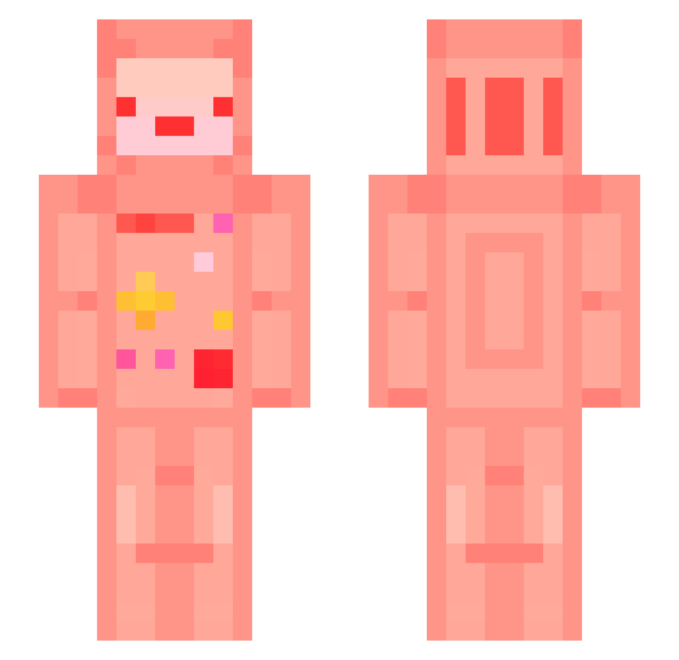 sleepyjenz0 Minecraft skin, front and back view