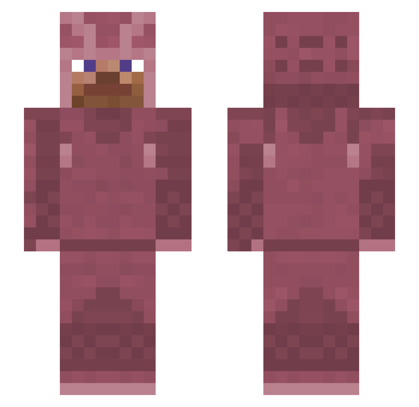 GioDude41 Minecraft skin, front and back view