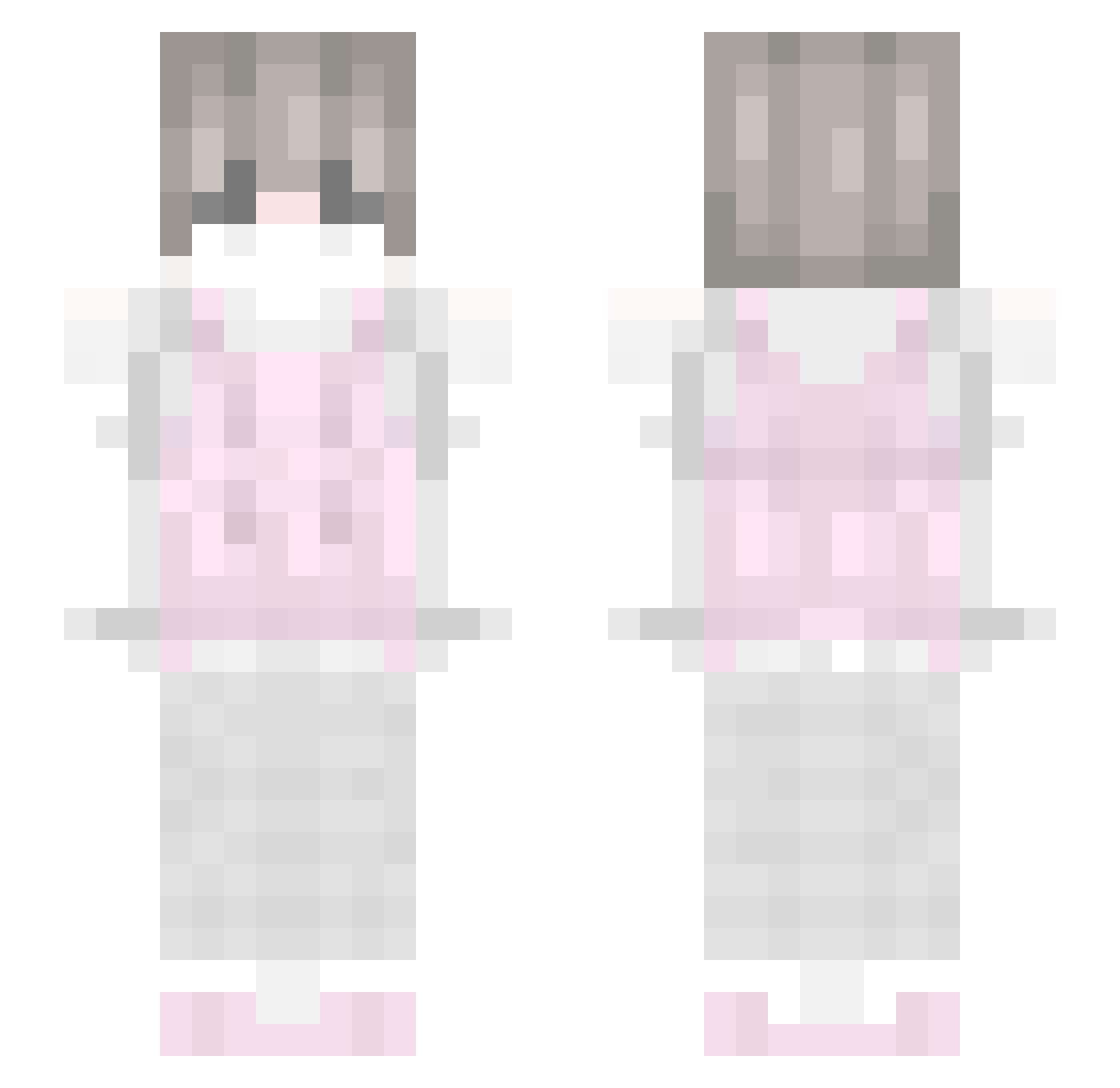 only1jabo Minecraft skin, front and back view