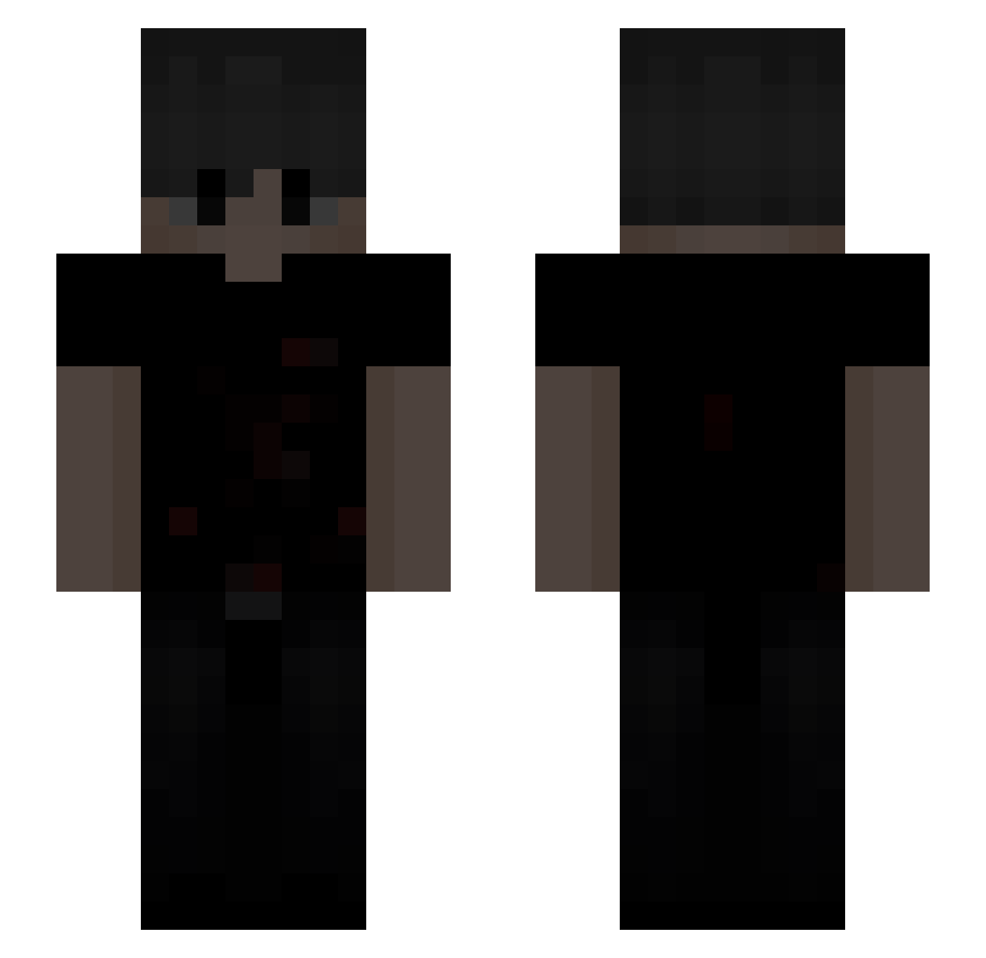 sylwoox_ Minecraft skin, front and back view
