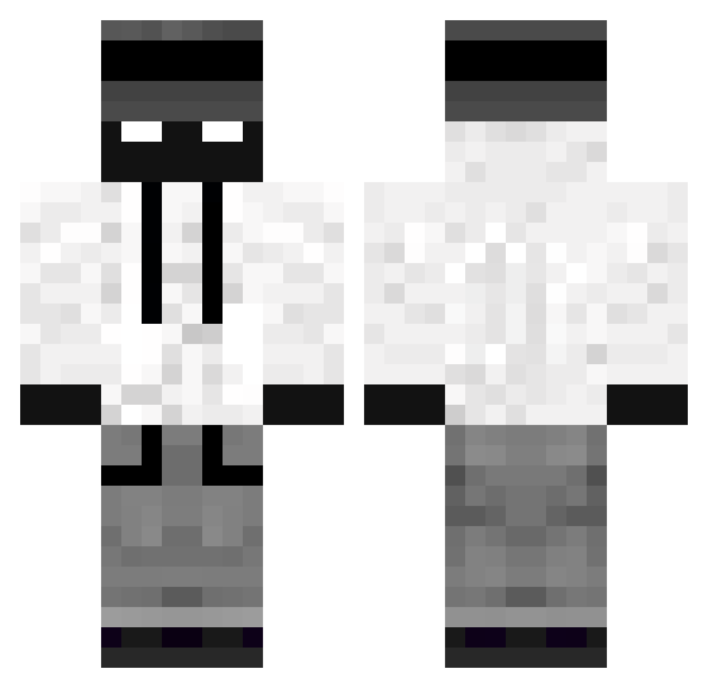 vin_the_taco Minecraft skin, front and back view