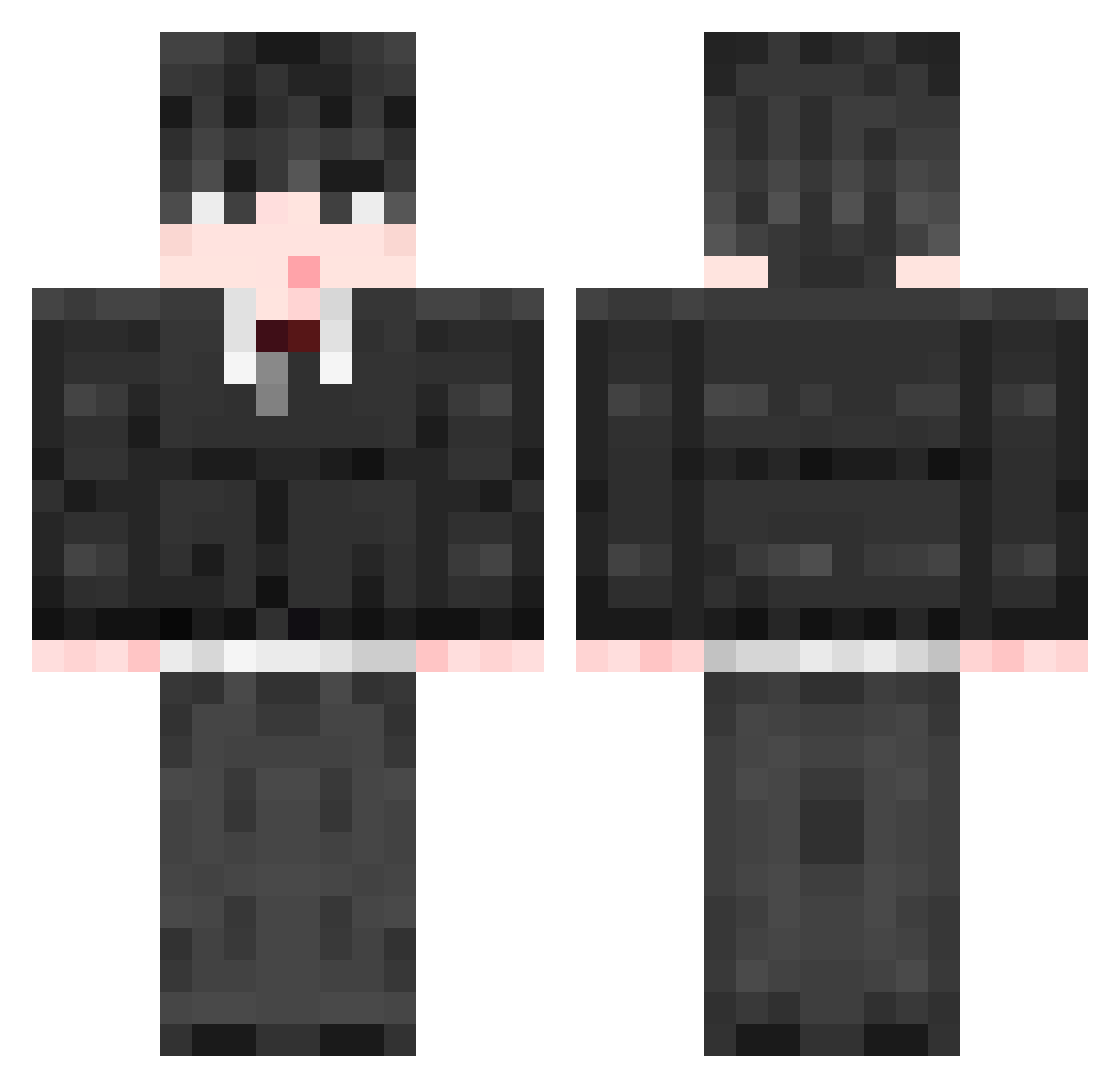cksdn324 Minecraft skin, front and back view
