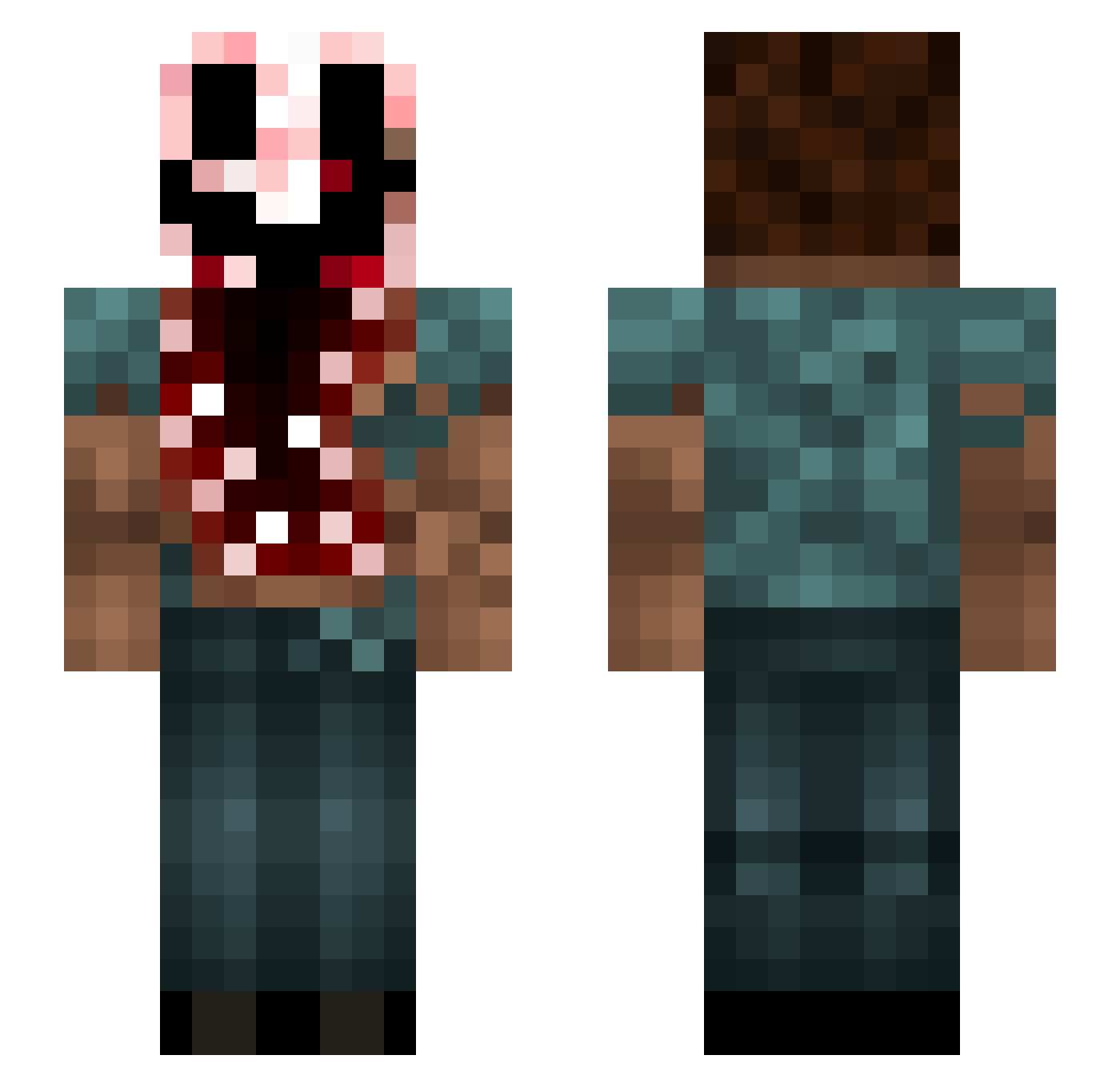 TheRango789 Minecraft skin, front and back view