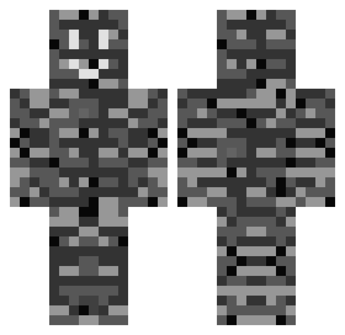 Ch_i_p Minecraft skin, front and back view