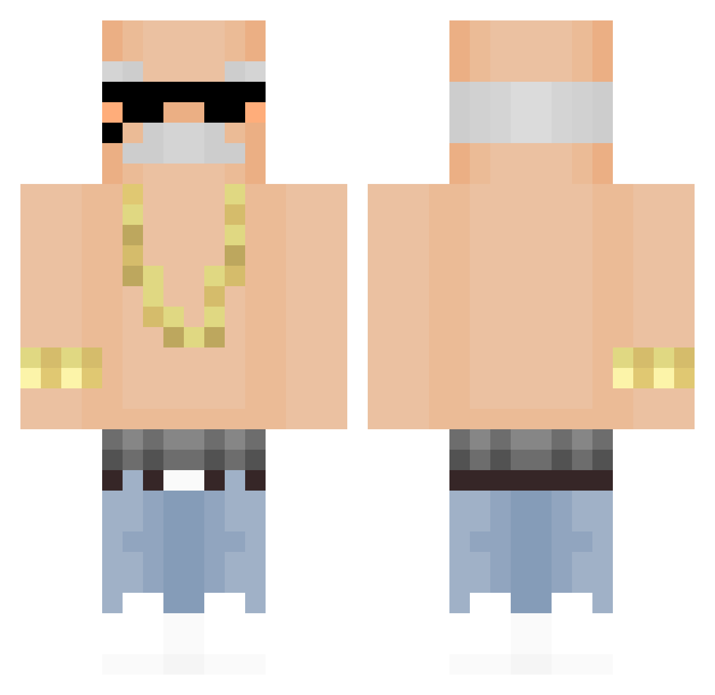 il_GIOVAAA Minecraft skin, front and back view