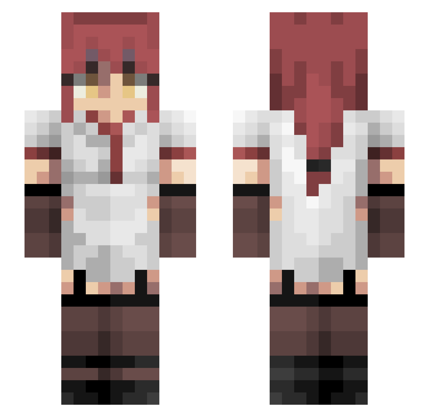 cebulowyrycerz Minecraft skin, front and back view